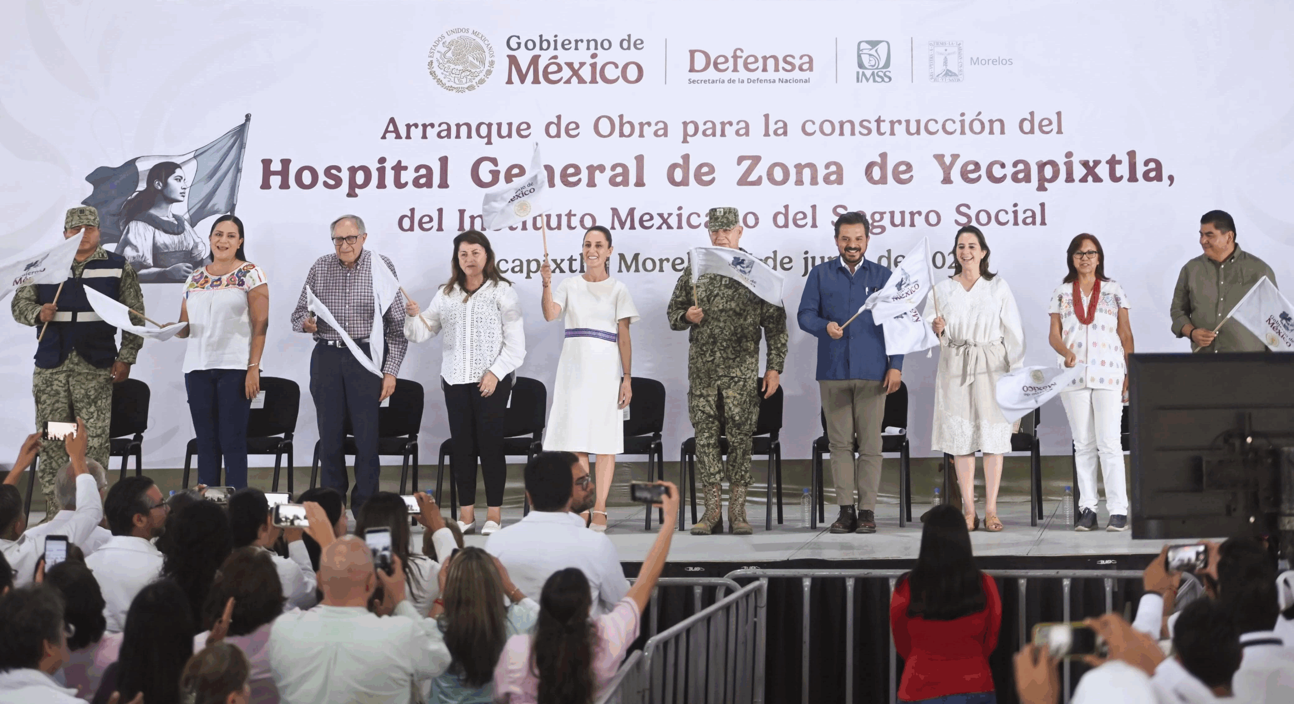 Arranca construcción de nuevo hospital del IMSS en Yecapixtla