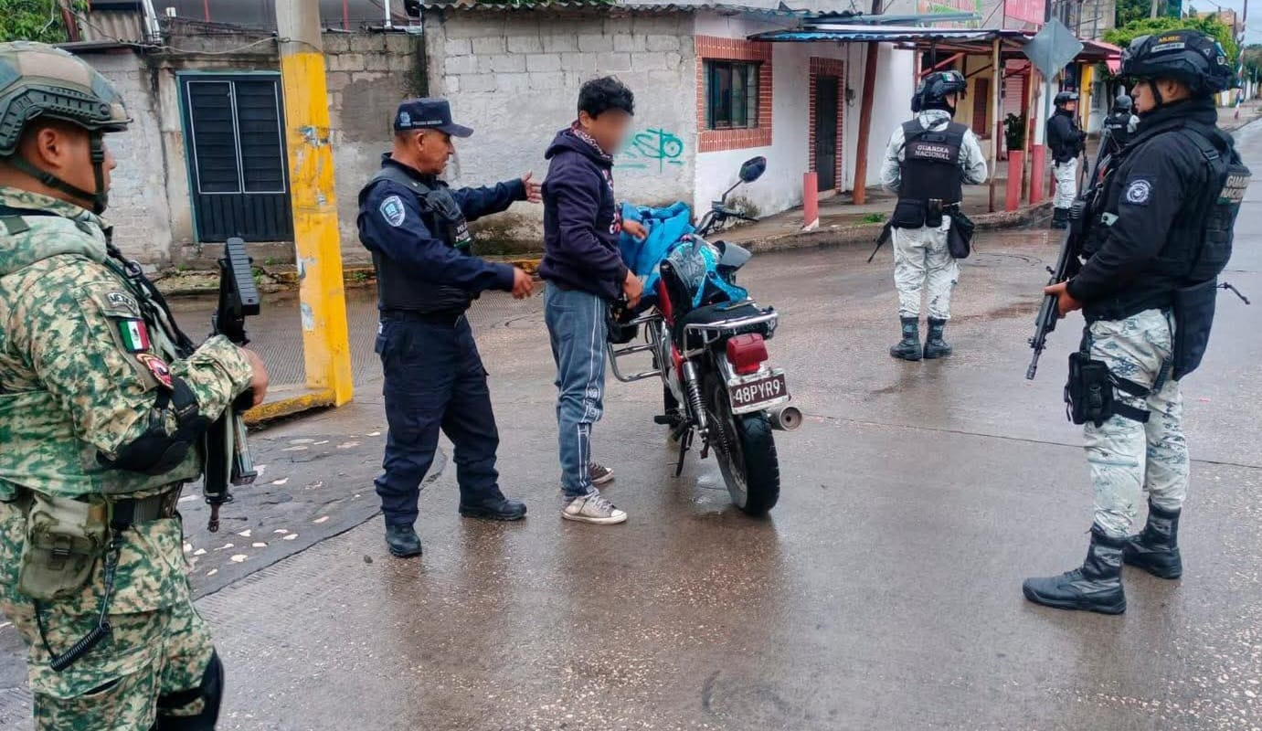 Refuerzan seguridad en Cuautla con operativos coordinados