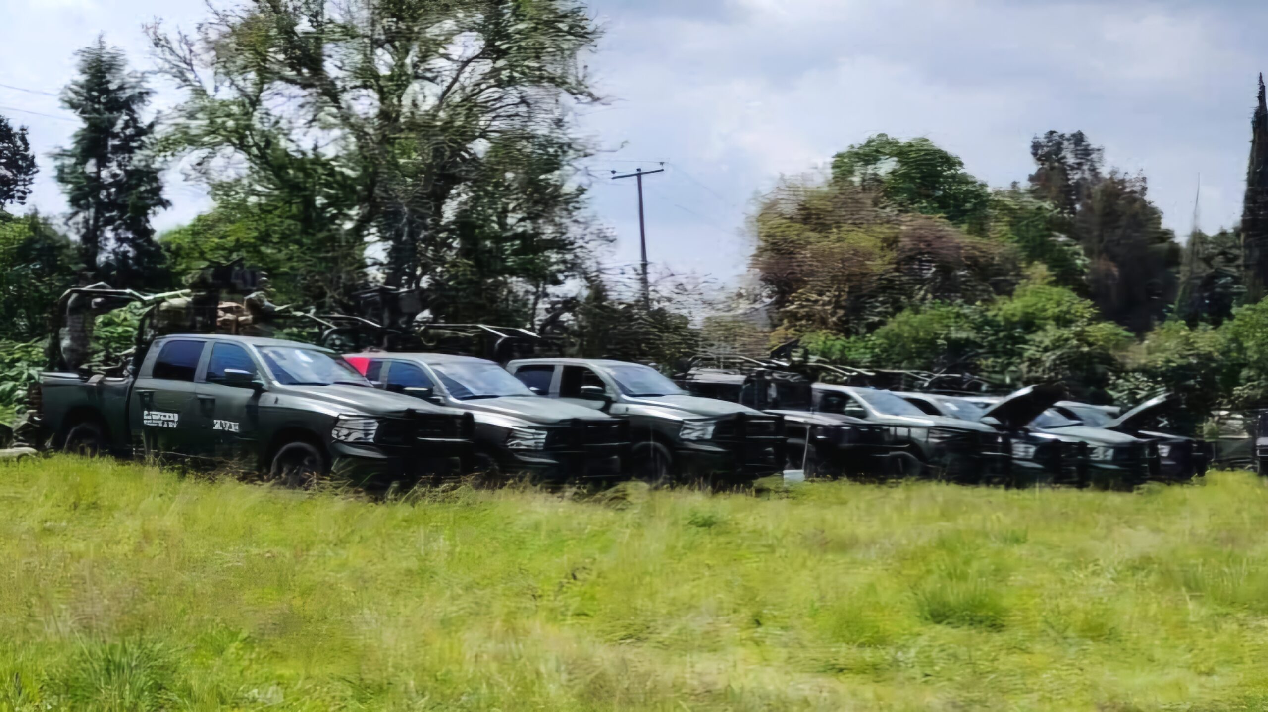 Llegan 300 elementos del estado y federación a Ocuituco