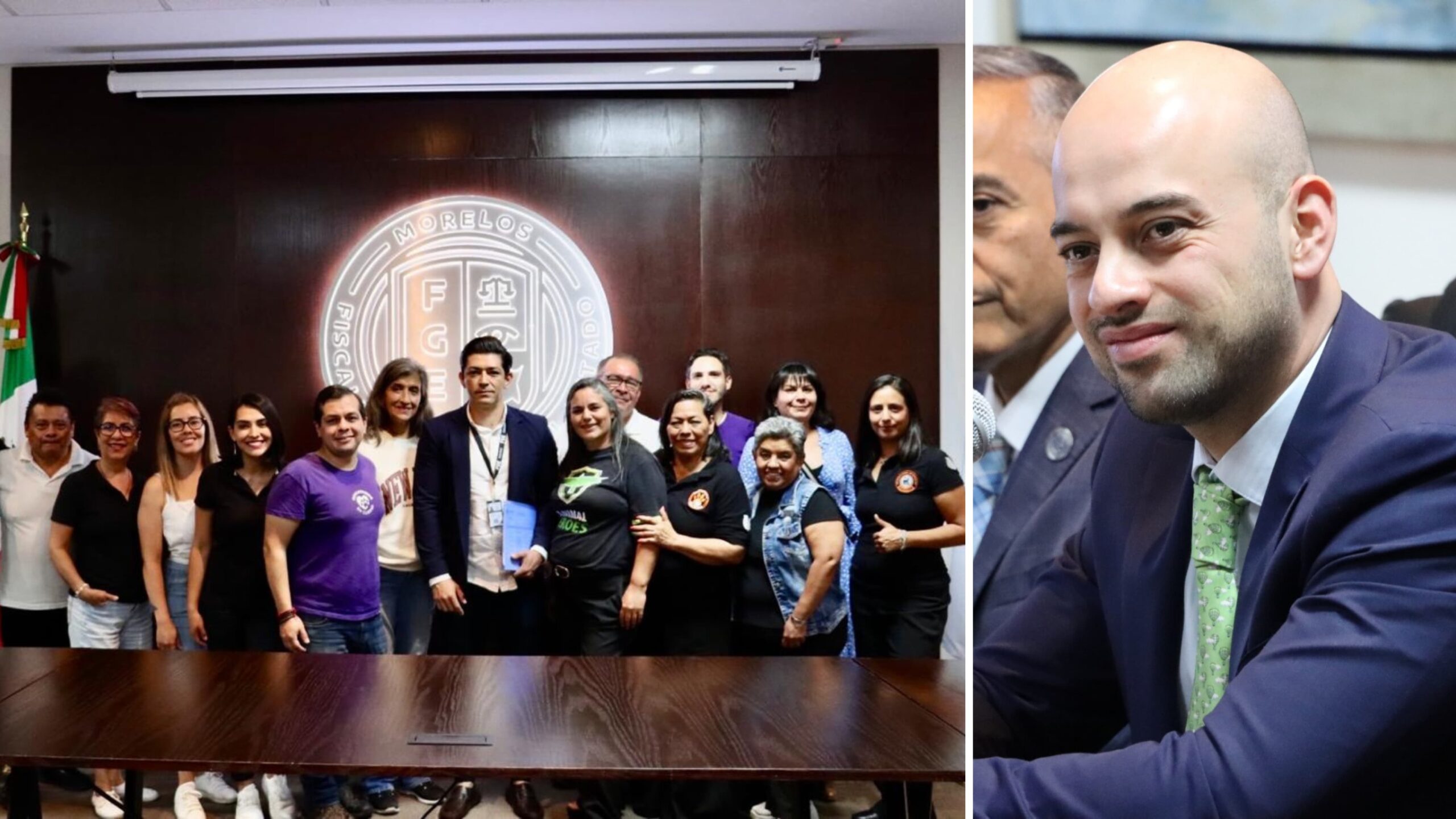 Presenta Fiscal Edgar Maldonado a agente del Ministerio Público para casos de maltrato animal