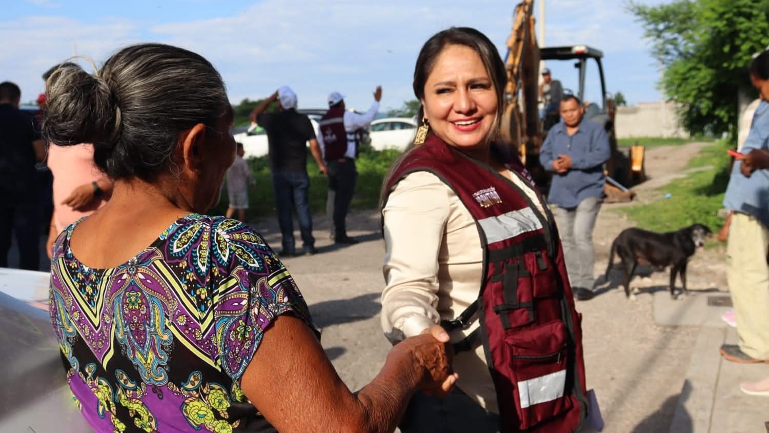 Asegura Nayeli Mares que solo con trabajo se recuperará la confianza de la gente