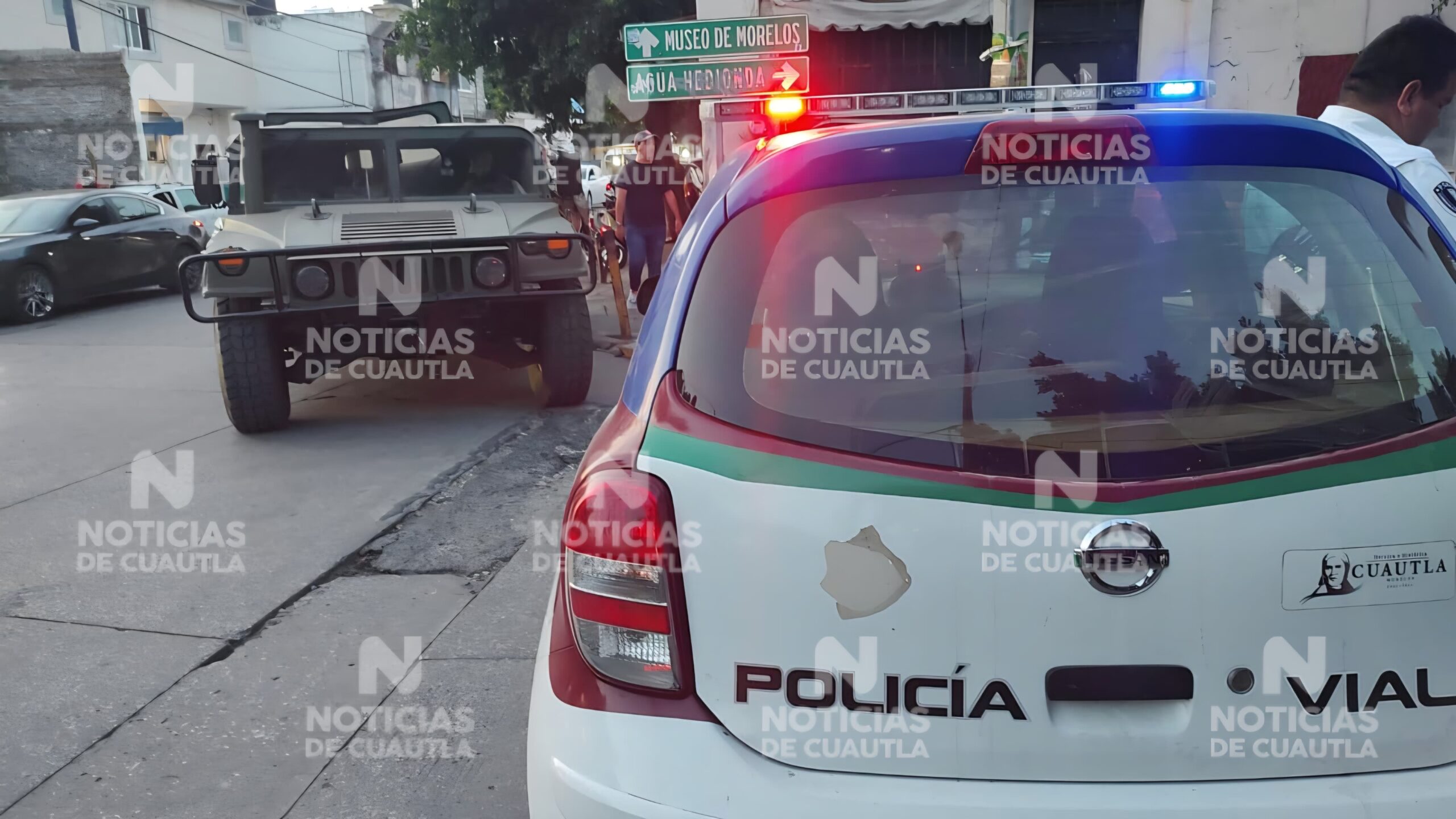 Se registra balacera frente al bar «Mi Teresita» en Cuautla