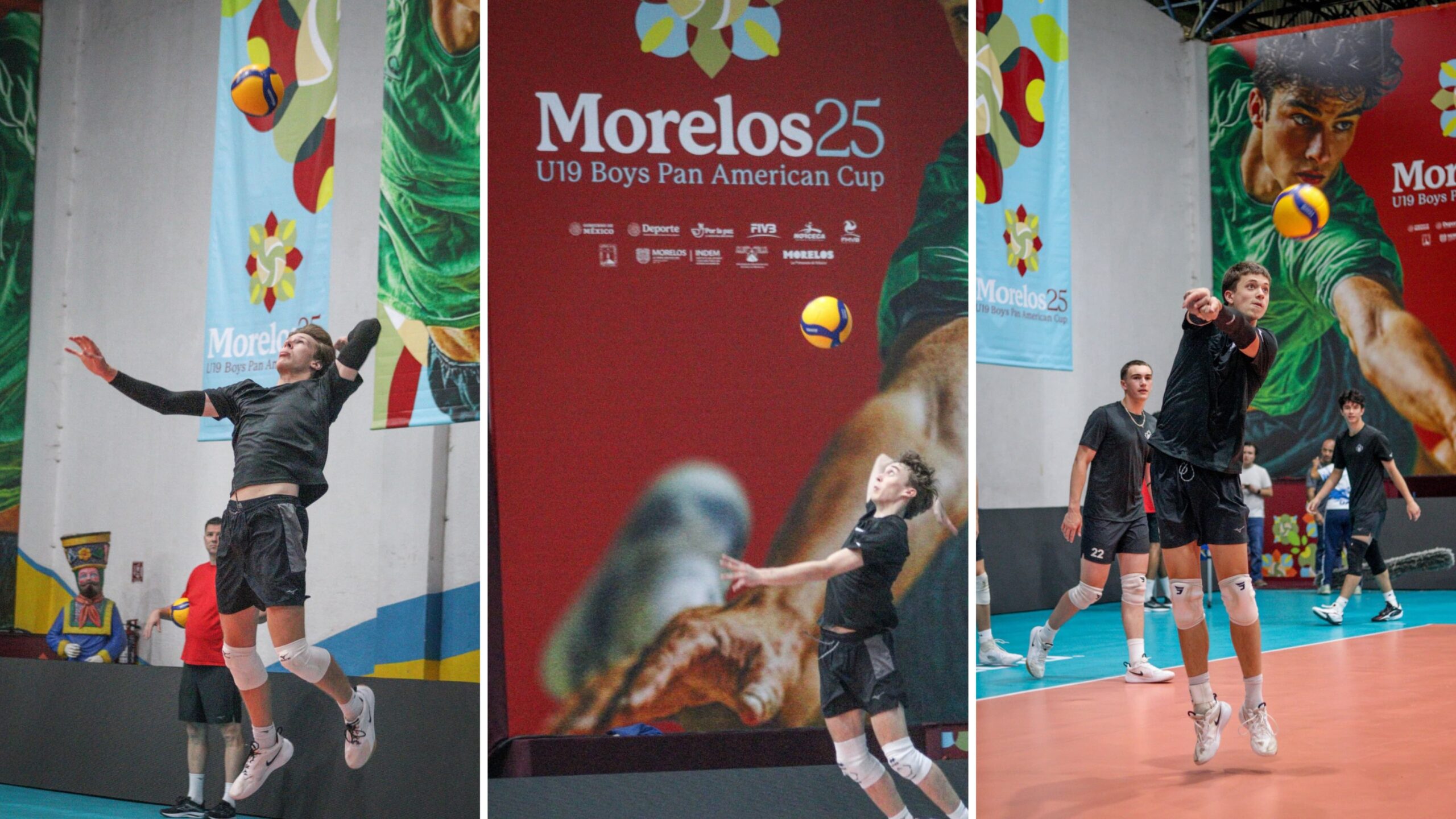 Listo Morelos para la copa panamericana Sub-19 varonil de voleibol