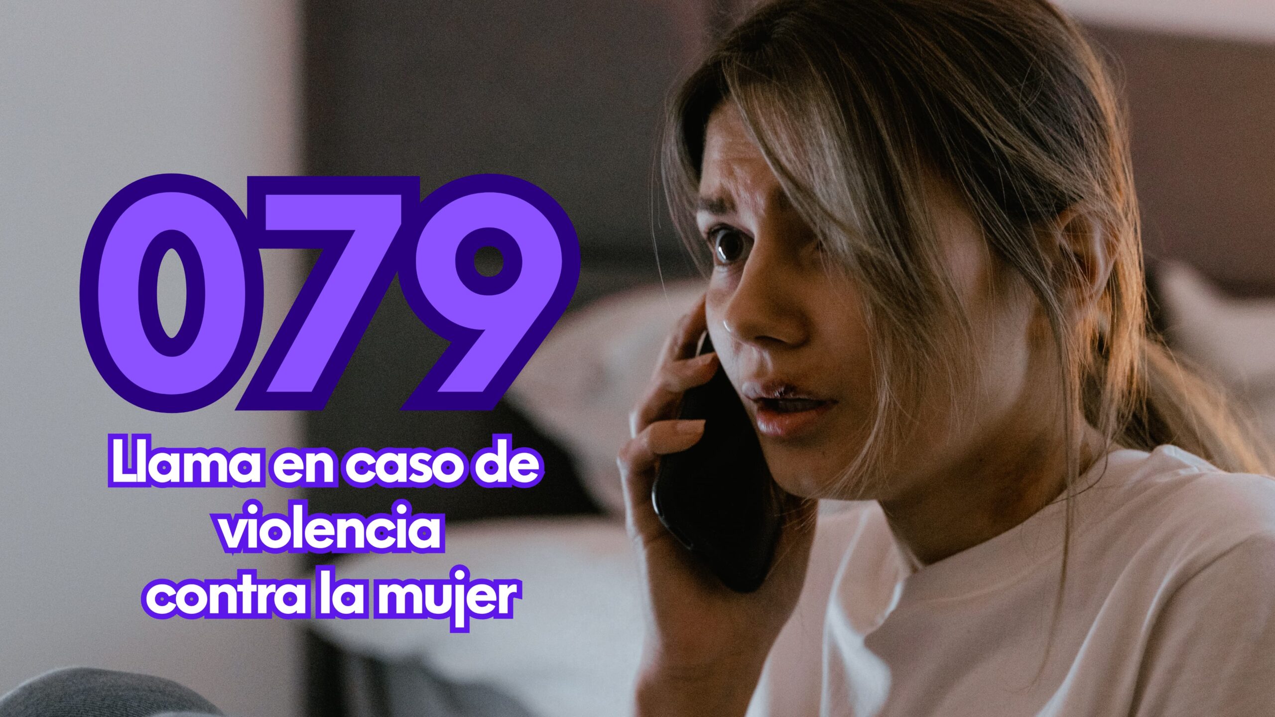 079 la línea telefónica para denunciar violencia contra la mujer
