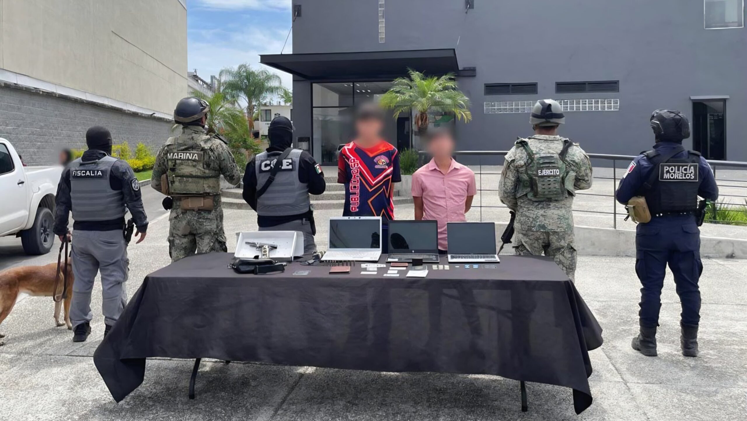 Desmantelan centro de falsificación de documentos de motos robadas en Jiutepec