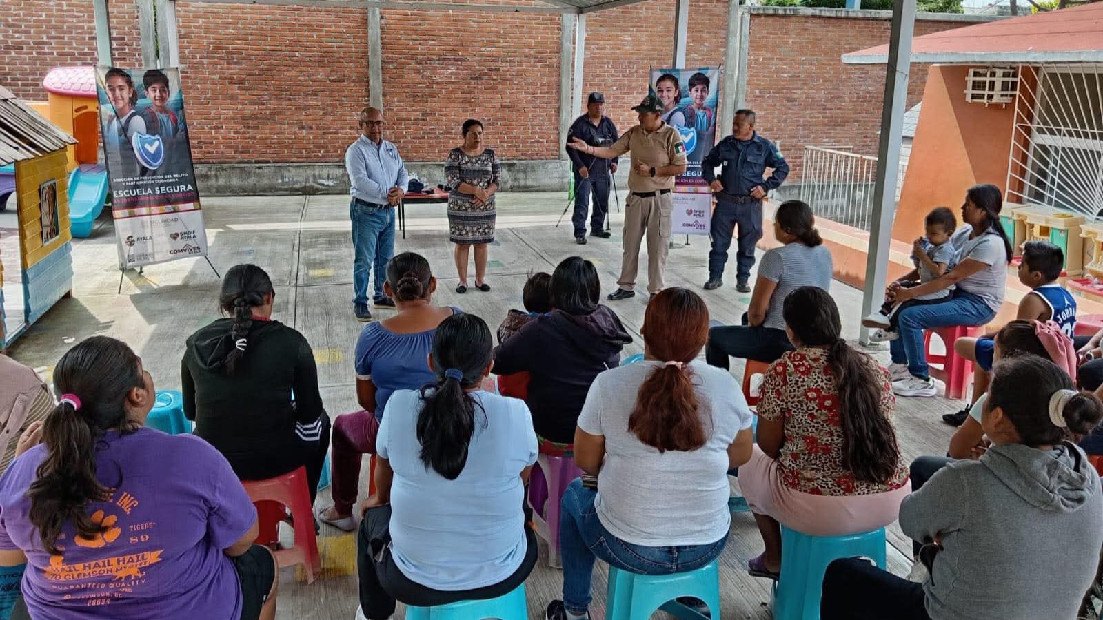 Imparten en escuelas pláticas sobre abuso infantil