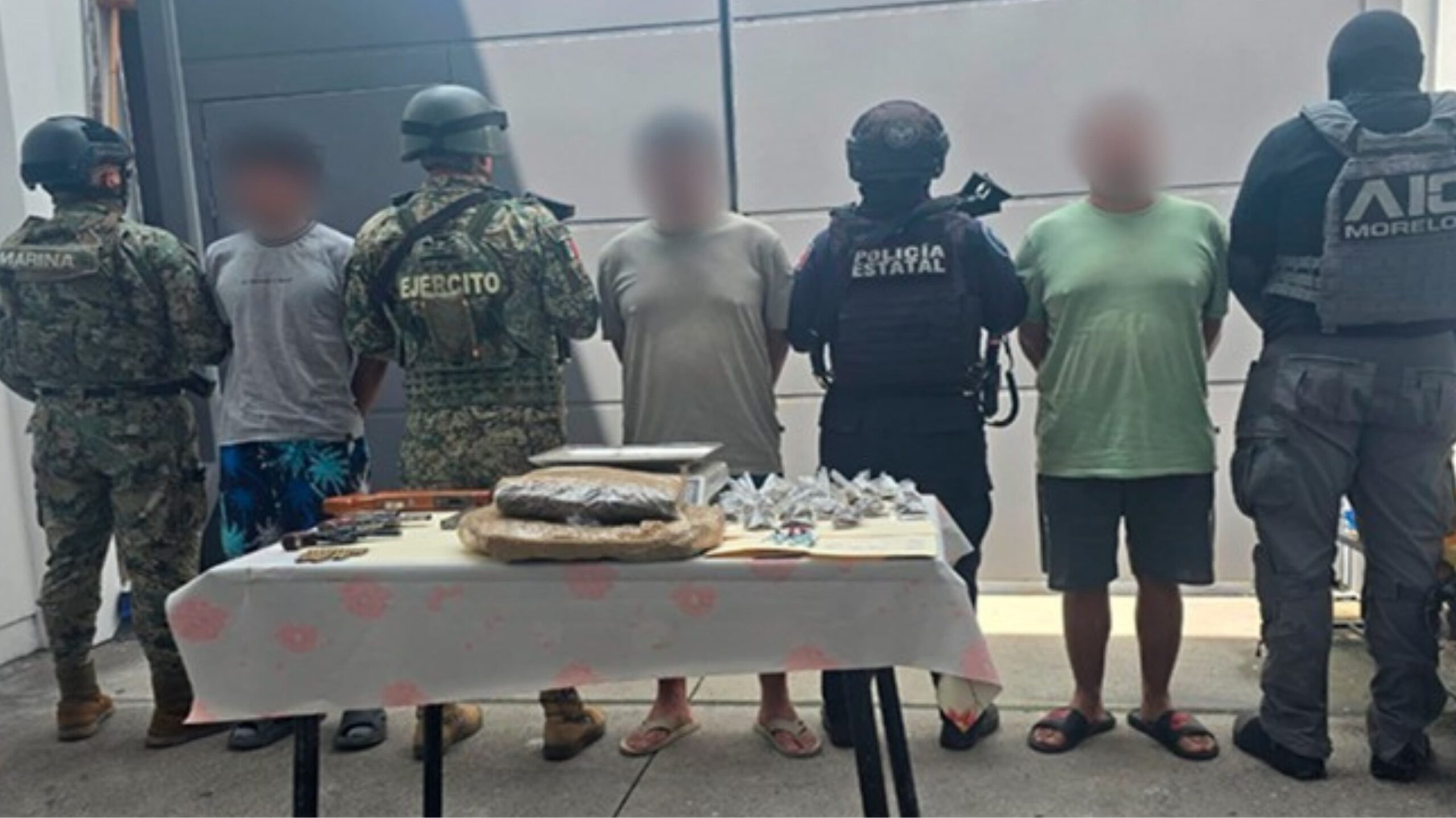 Catea AIC inmueble utilizado presuntamente para distribuir drogas en Ayala