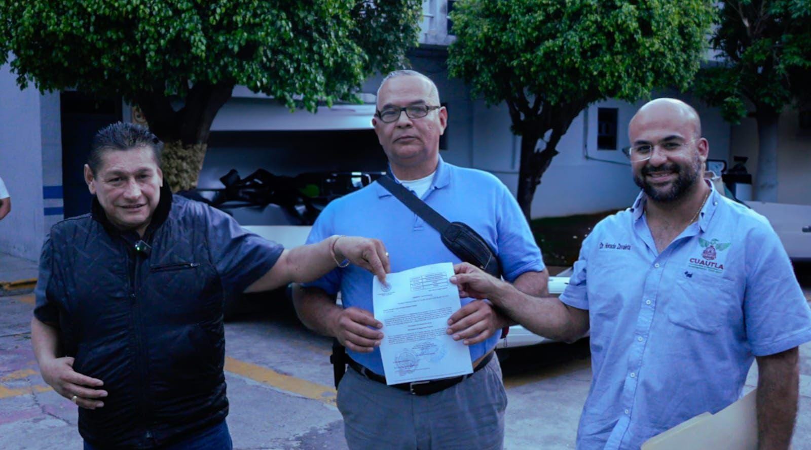 Designa Alcalde de Cuautla encargado temporal de la Secretaría de Seguridad Pública