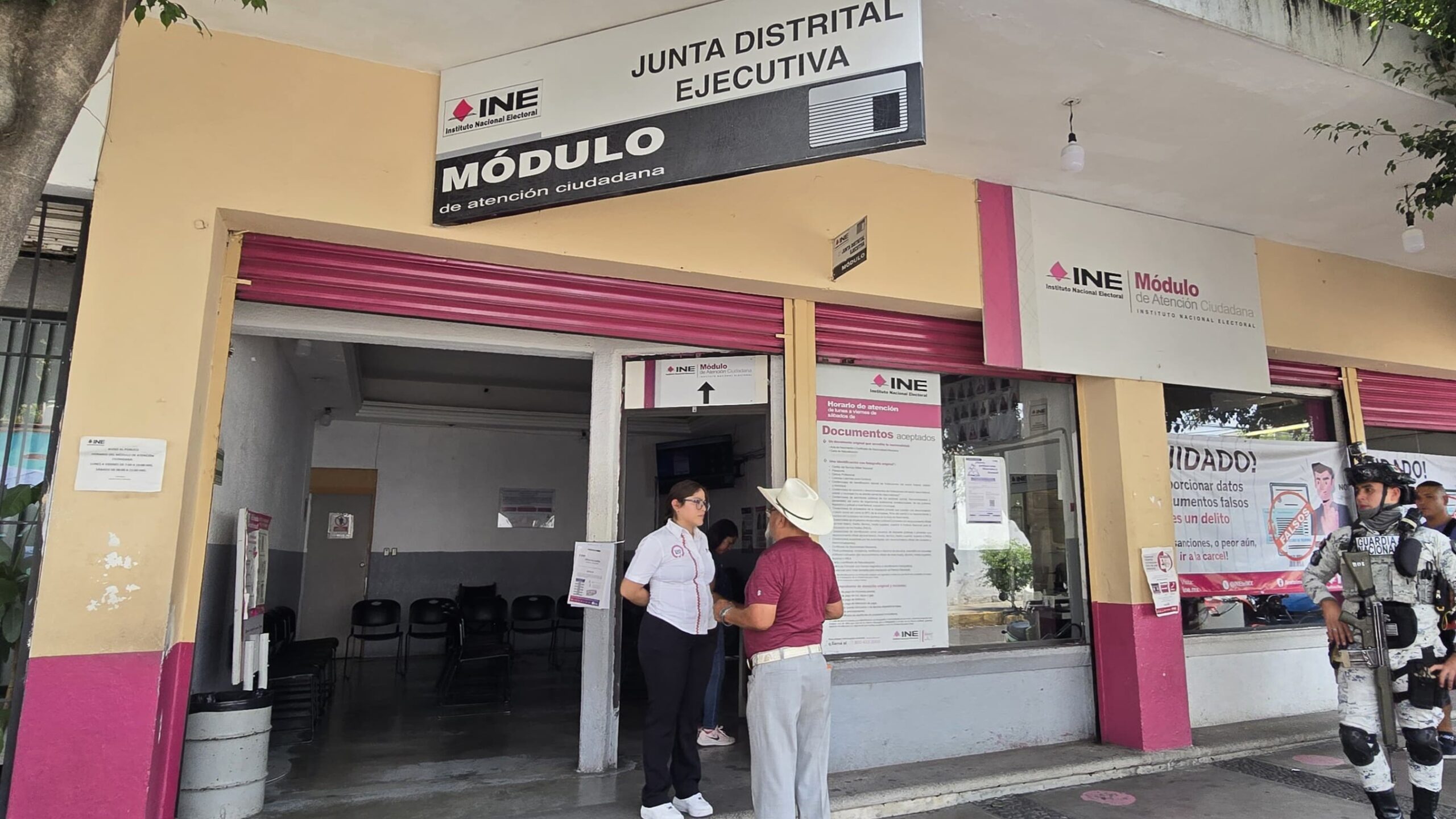 Reporta INE alta afluencia para tramite de credencial