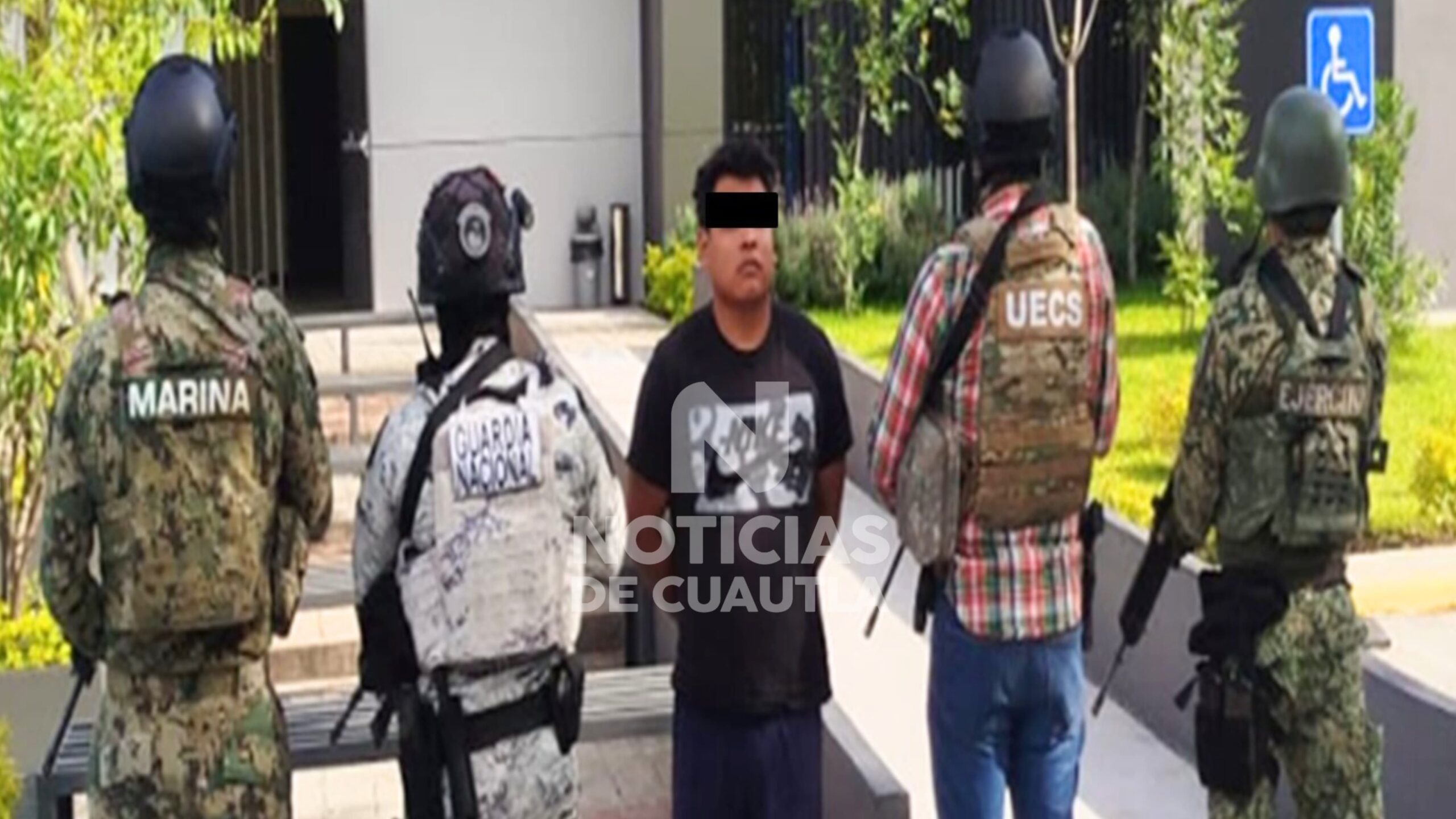 Detienen a presunto extorsionador de comercios en Cuautla
