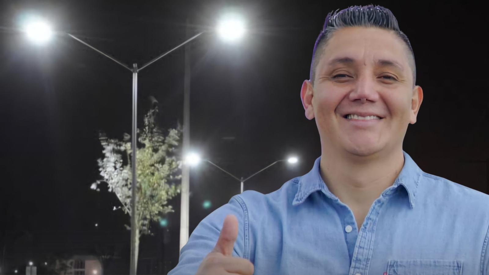 Cambiaron luminarias en Ocuituco