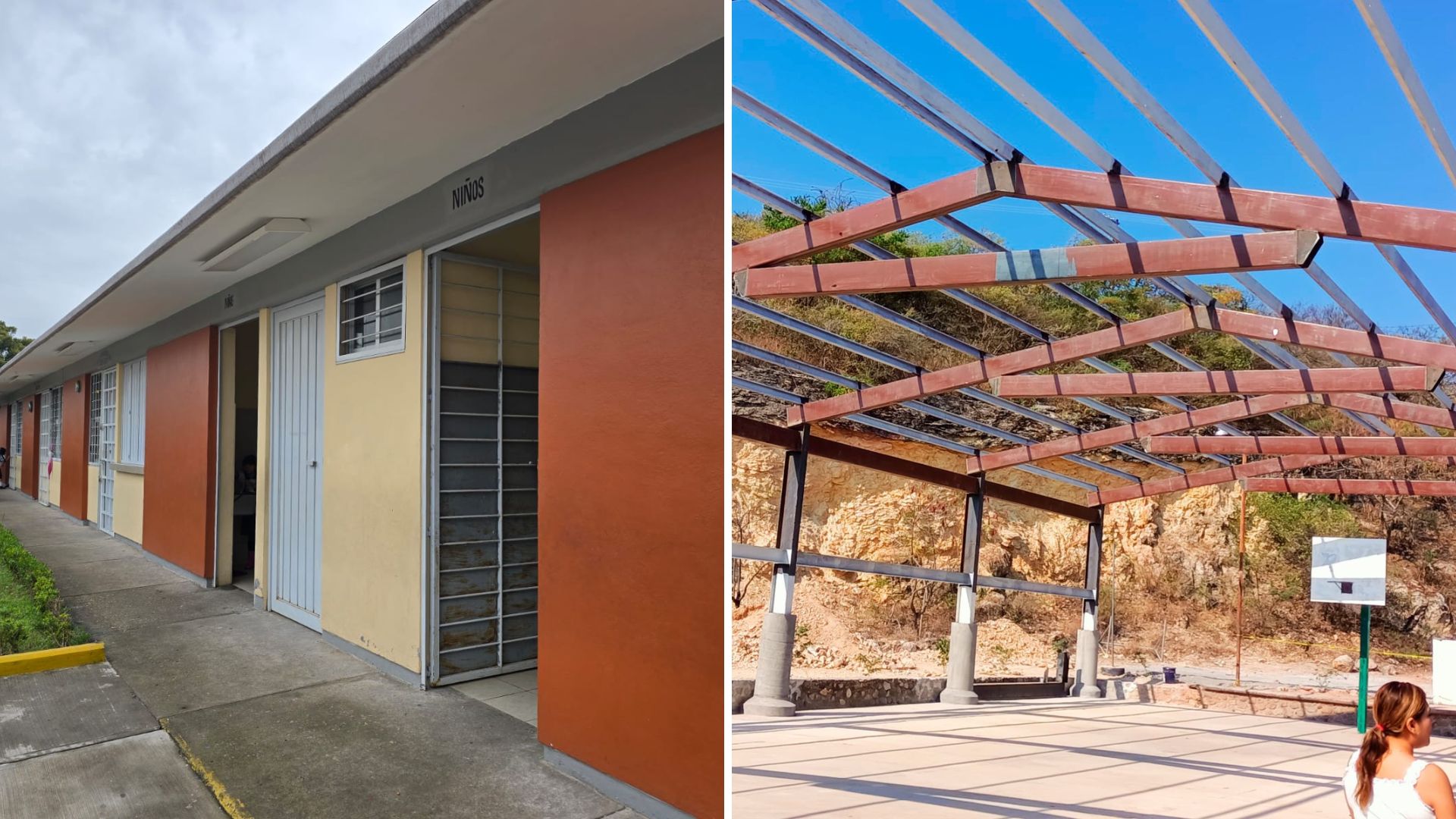 Inicia rehabilitación de escuelas en municipios con apoyo del INEIEM