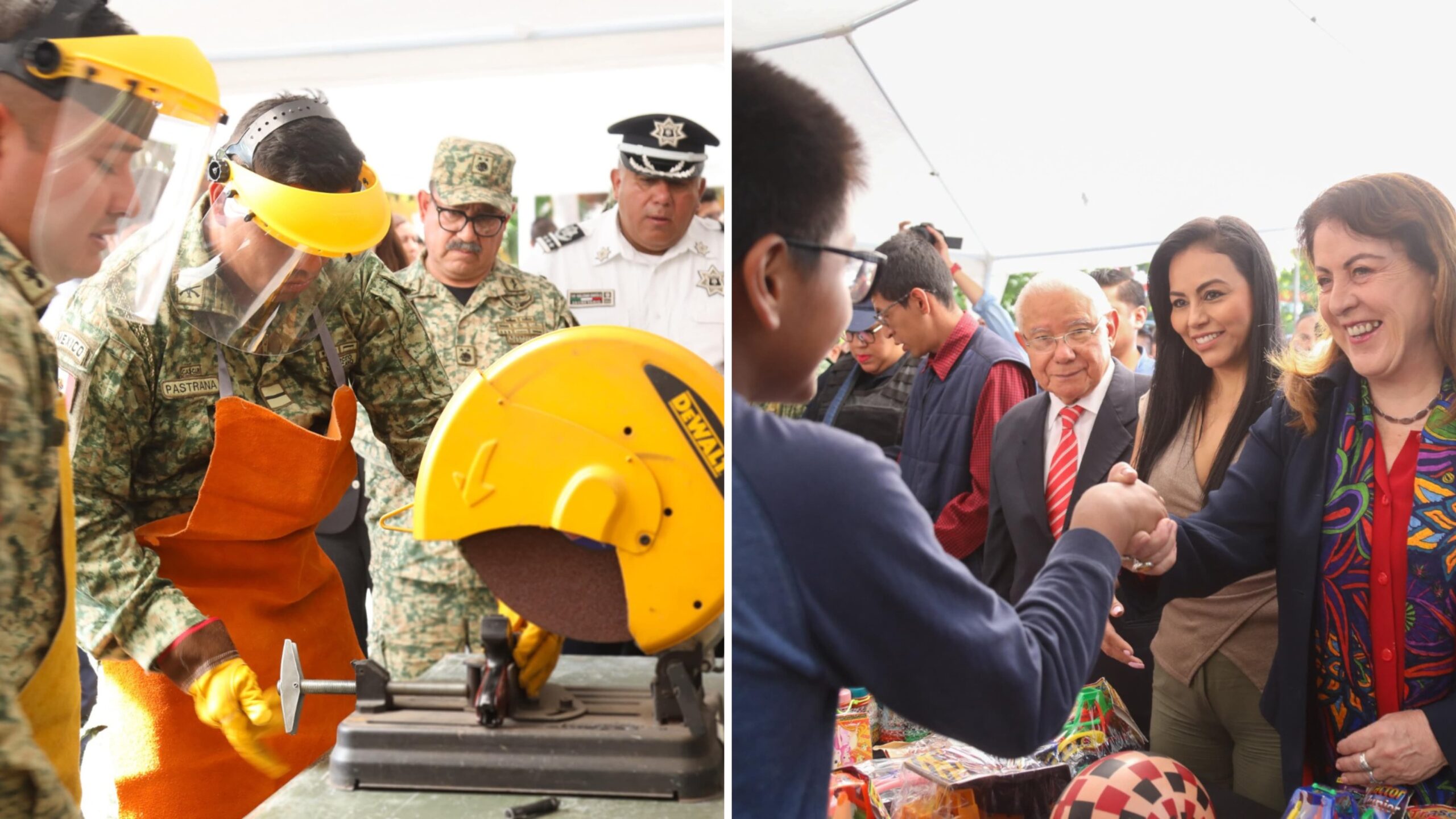 Participa Gobernadora de Morelos en el inicio del programa “Sí al Desarme, Sí a la Paz” en Cuernavaca