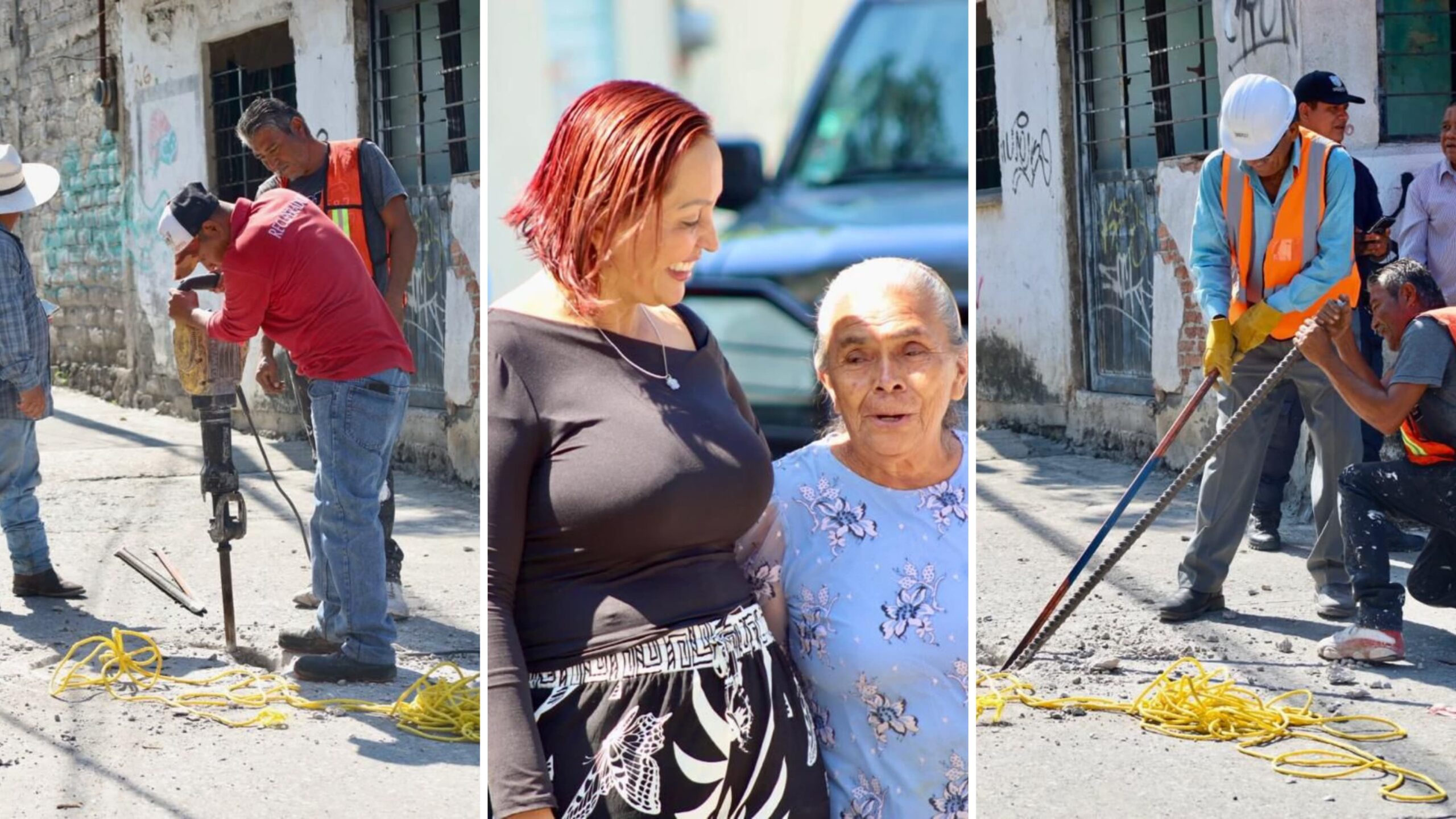 Gobierno de Tlaltizapán, arrancó la rehabilitación de la red de drenaje sanitario en Santa Rosa 30