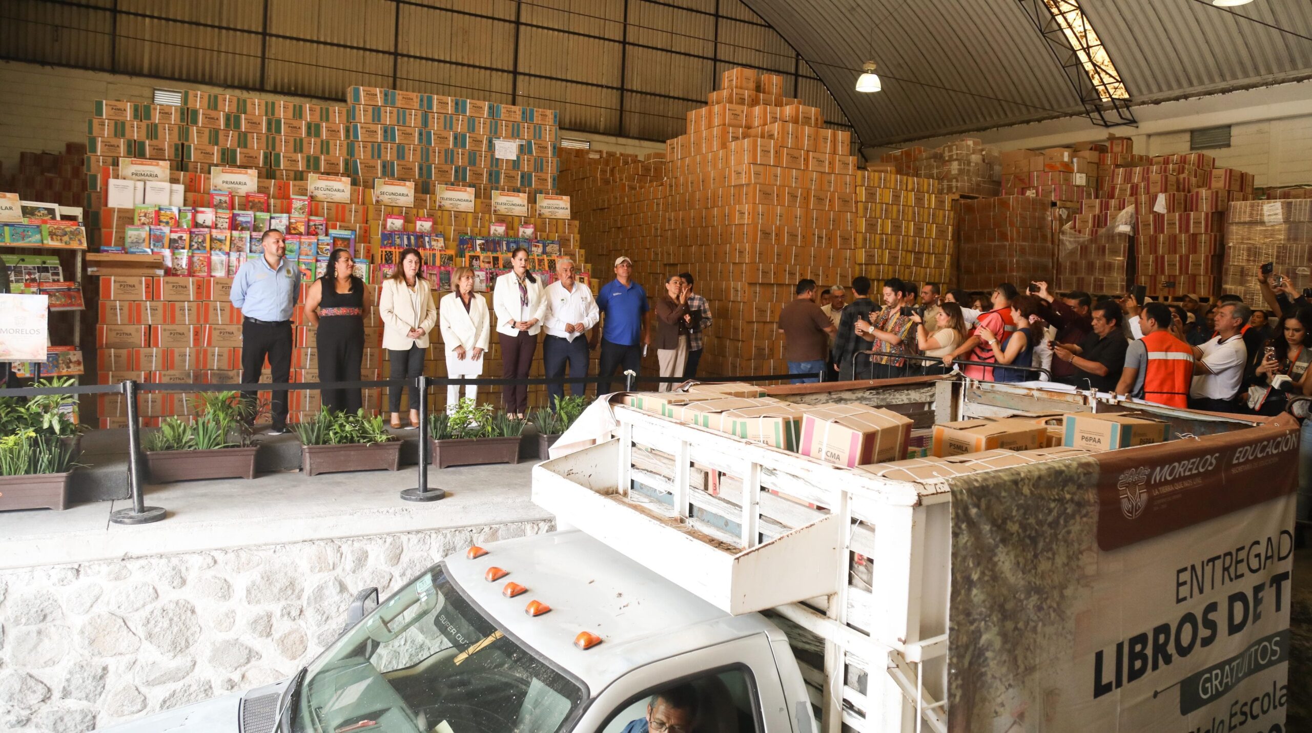 Inicia Gobierno de Morelos distribución de libros de texto gratuitos