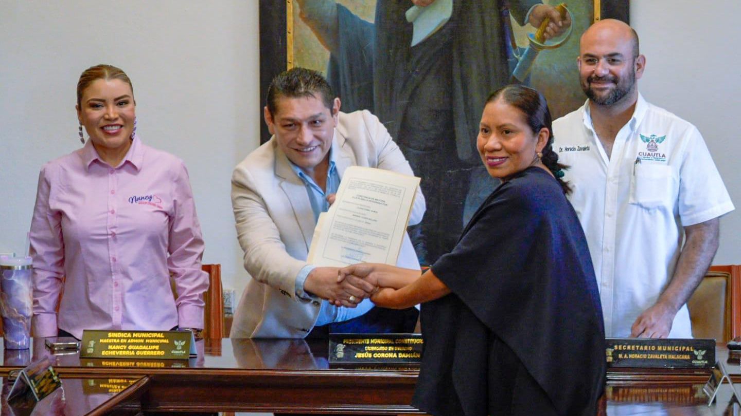Toma protesta nueva delegada de Tetelcingo