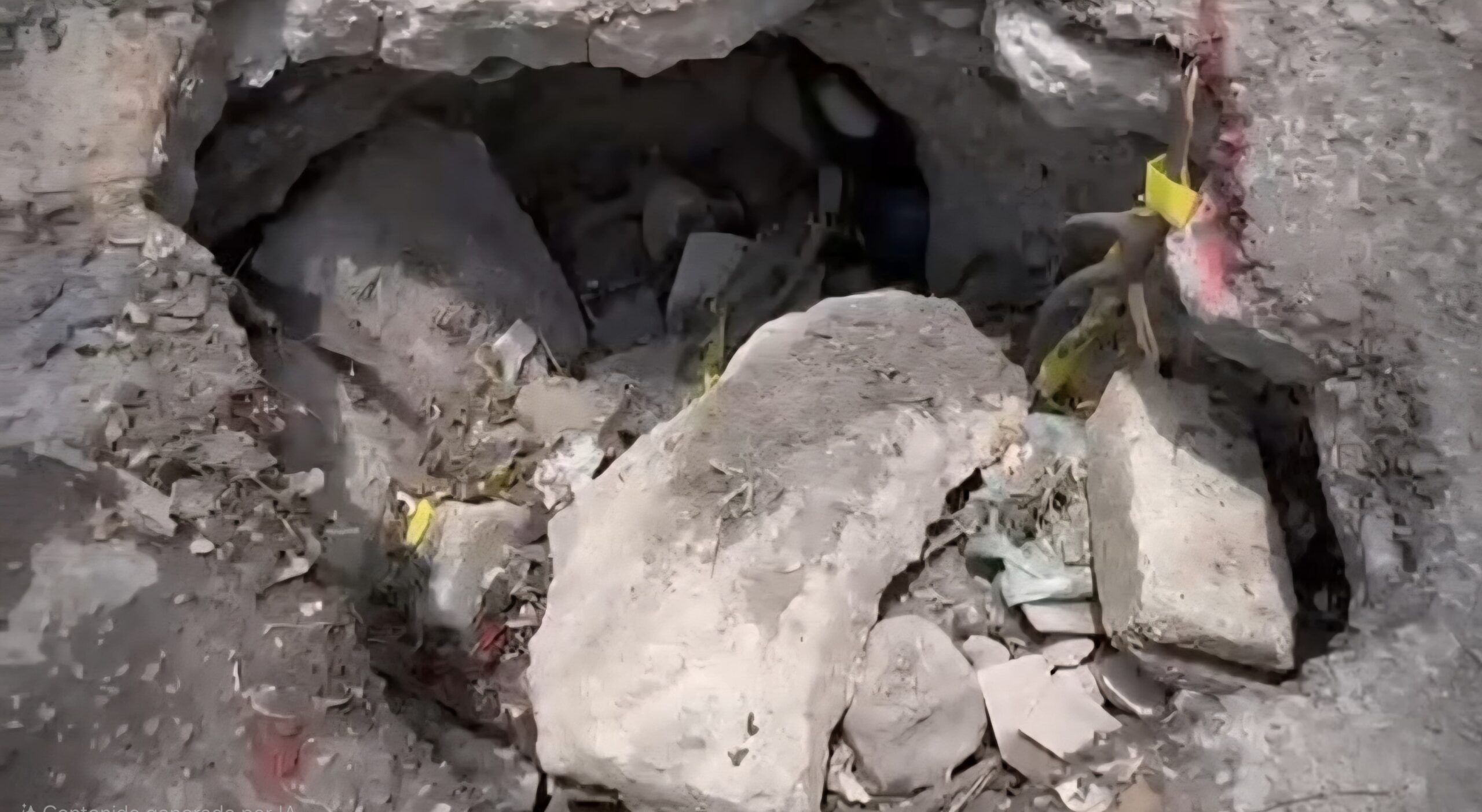 Se forma gran socavón en San Pedro Apatlaco