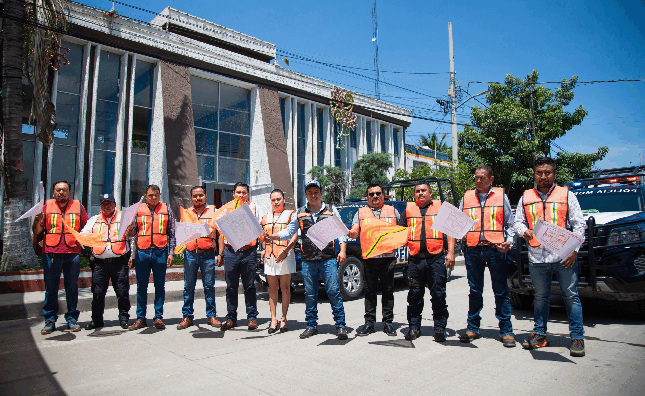 Marco Cuate encabeza remodelación de módulo de seguridad en colonia Florida