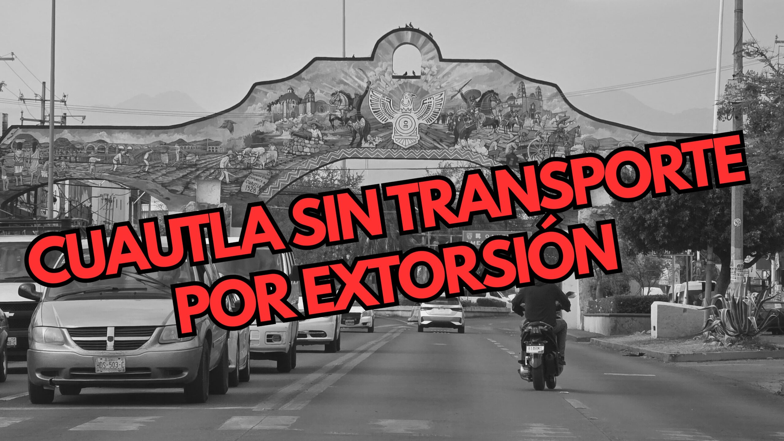 Tres rutas de transporte público suspendieron servicio en Cuautla por extorsión