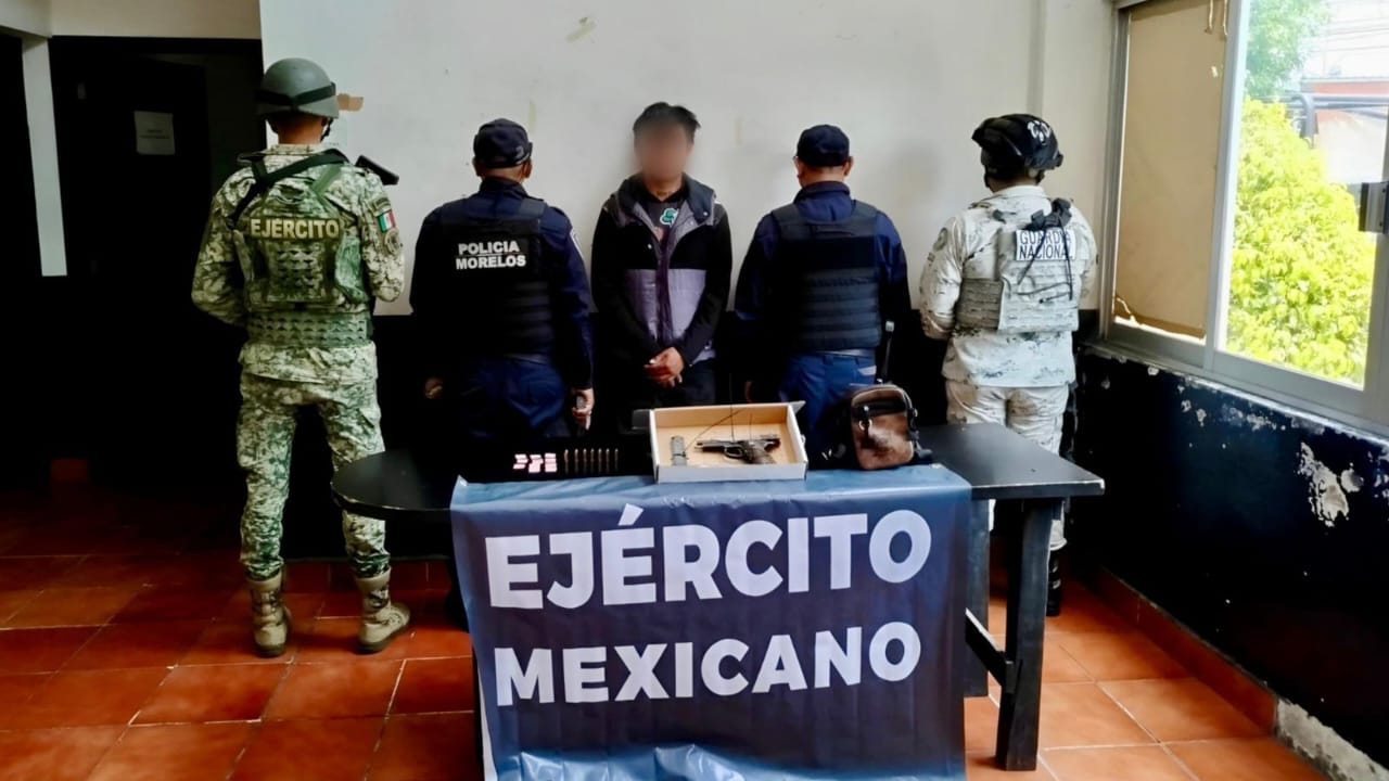Rápida acción policial evita asalto en Cuautla