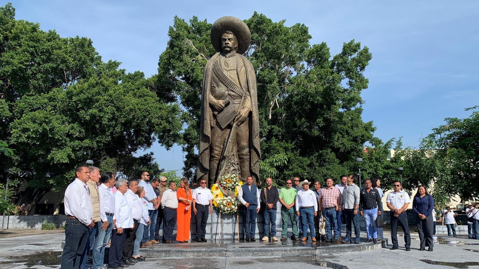 Conmemora Ayuntamiento de Cuautla el CXLVI aniversario del natalicio de Emiliano Zapata