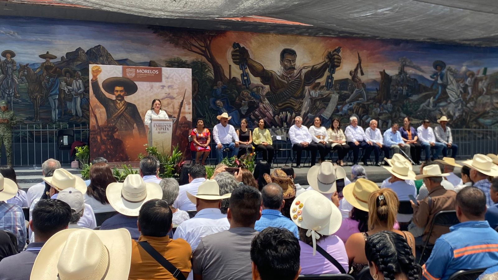 El legado de Zapata pertenece a toda una nación: Nayeli Mares