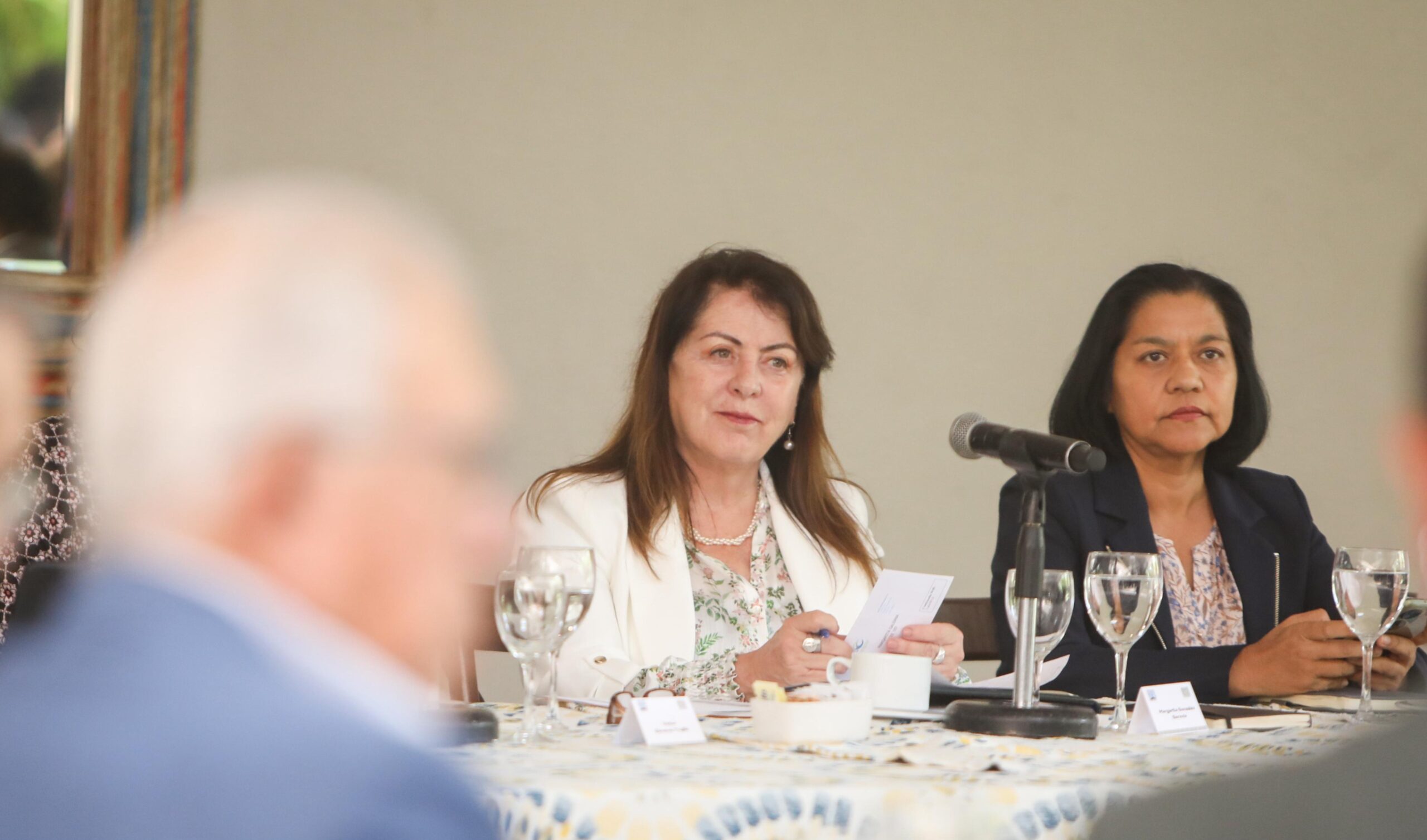 Convoca Margarita González Saravia a empresarios a cerrar filas por Morelos