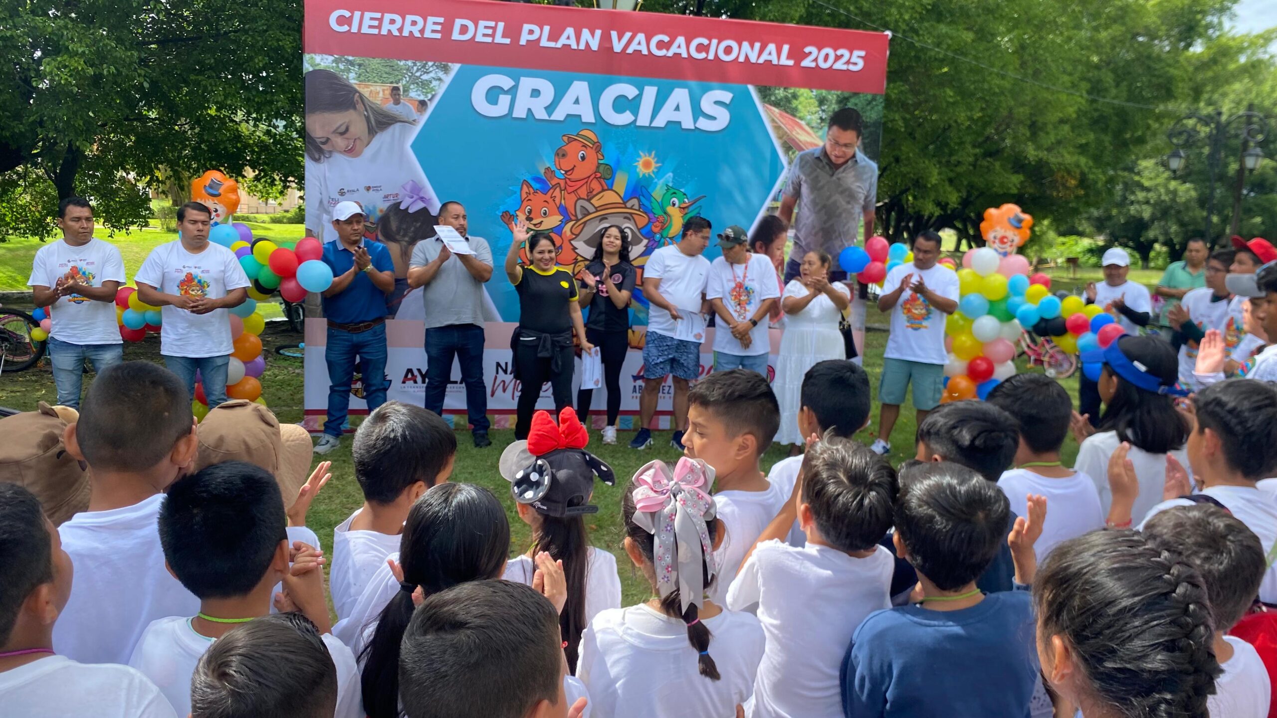 Concluye Plan Vacacional 2025 en Ayala