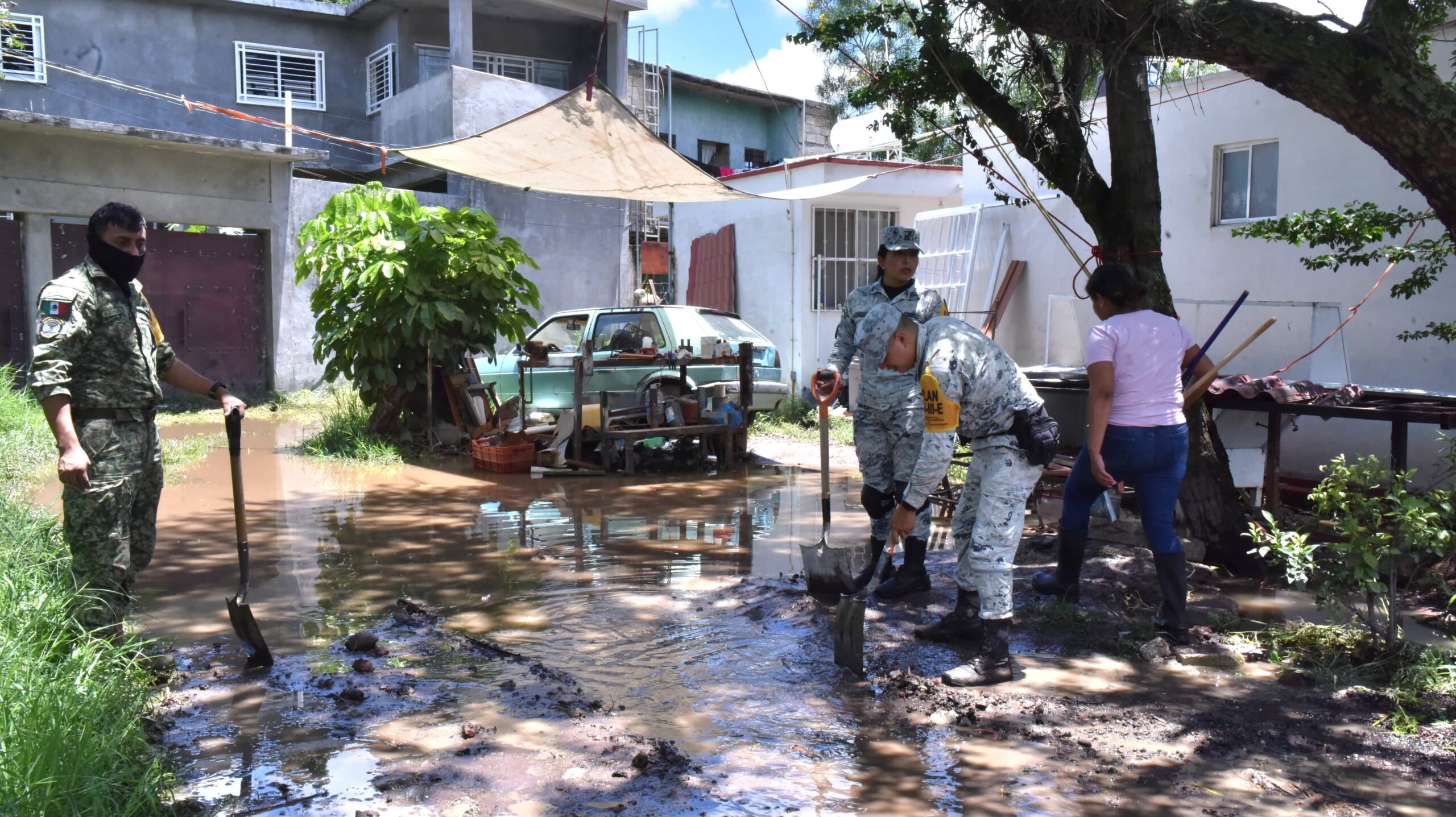 240 viviendas fueron afectadas por lluvias en Jiutepec y Emiliano Zapata