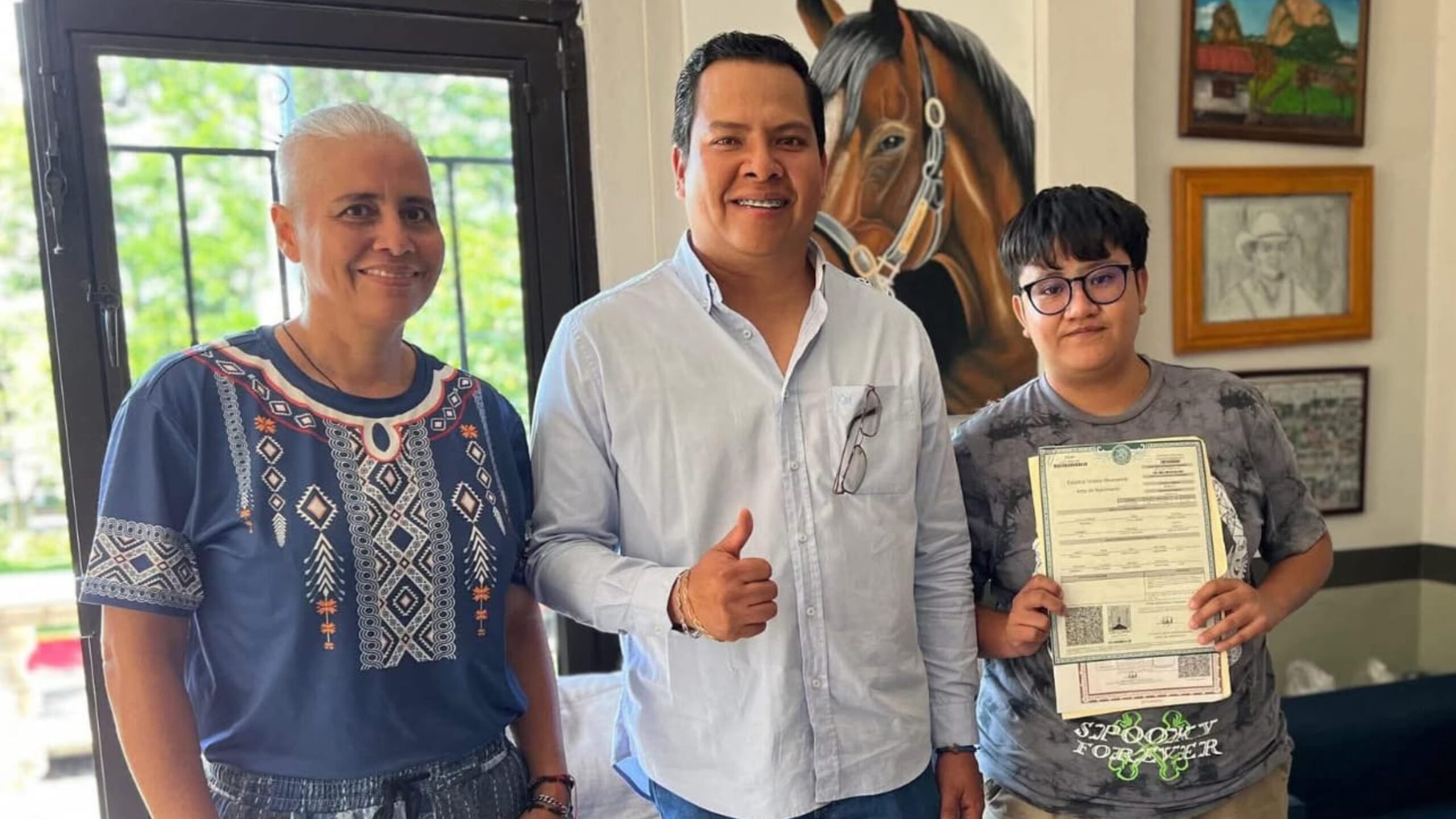 Entregan en Jantetelco acta de nacimiento con nueva identidad de género