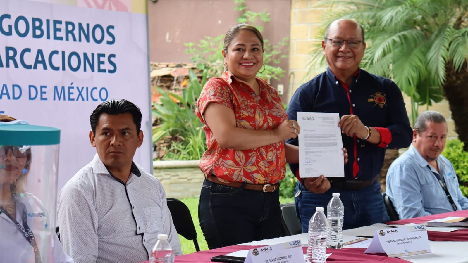 Concluye Censo Nacional de Gobiernos Municipales y Demarcaciones Territoriales en Ayala