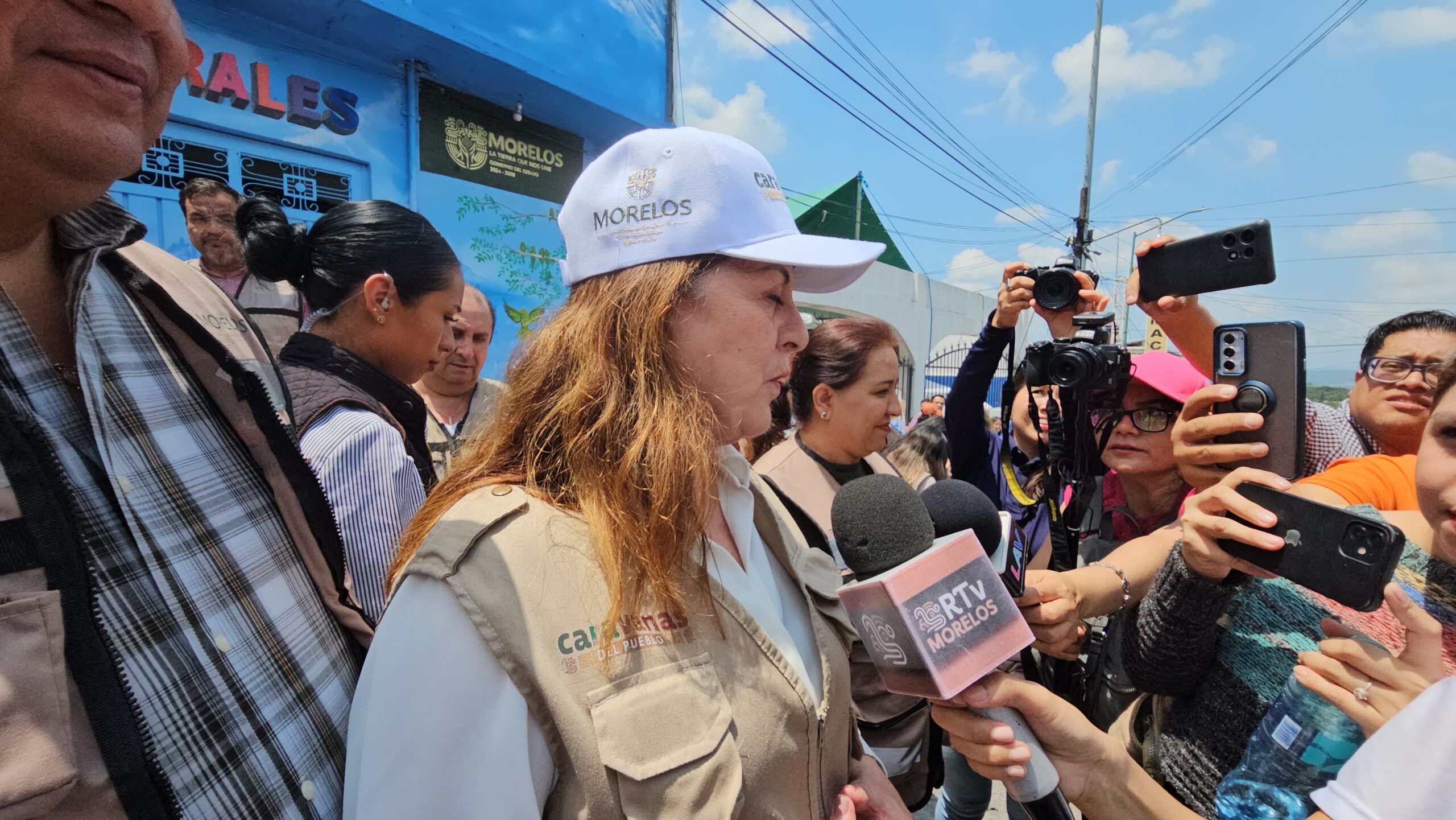 Busca gobernadora recursos para rehabilitar las rutas de evacuación