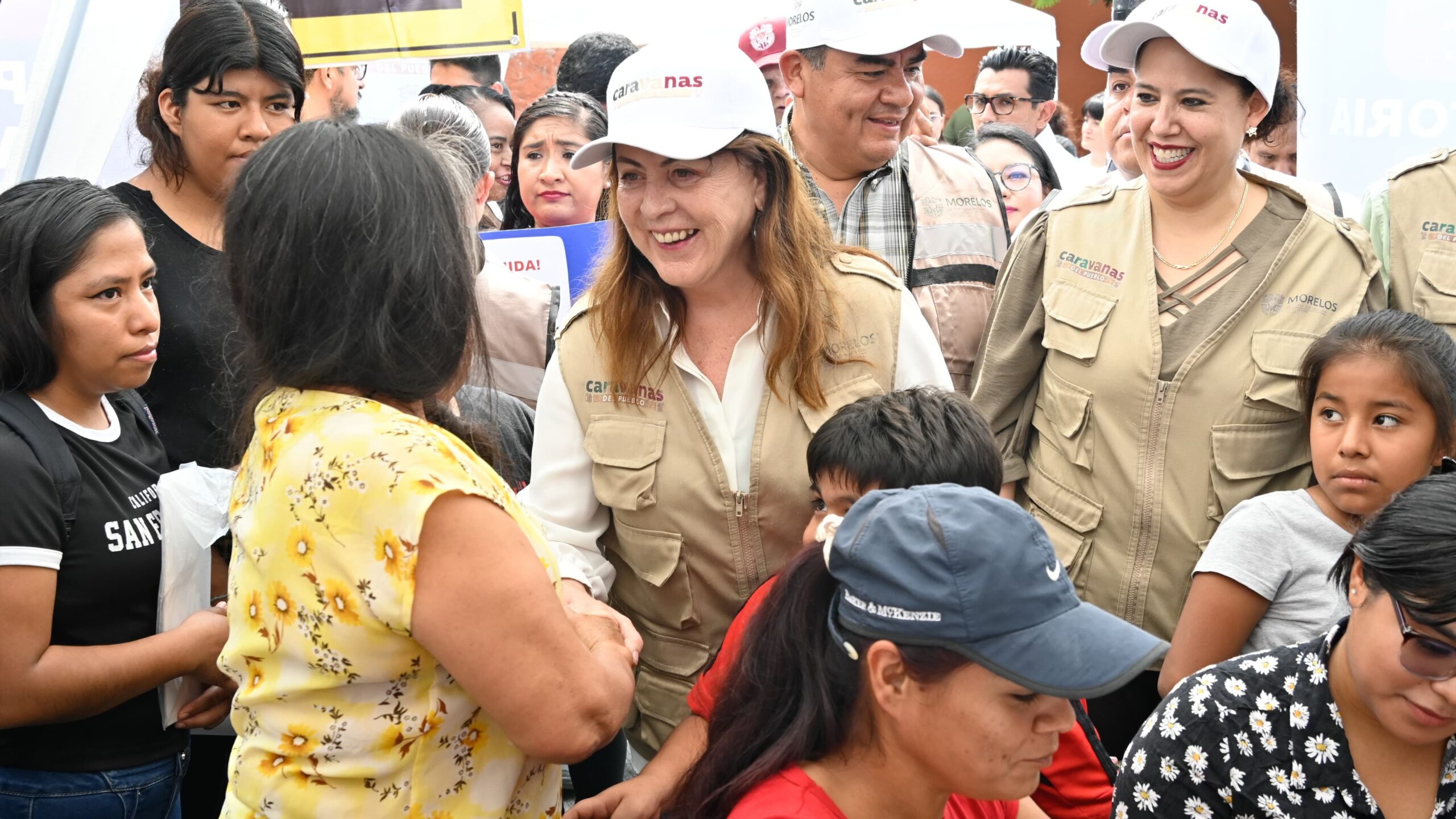 Fortalecen bienestar en Yecapixtla con las Caravanas del Pueblo