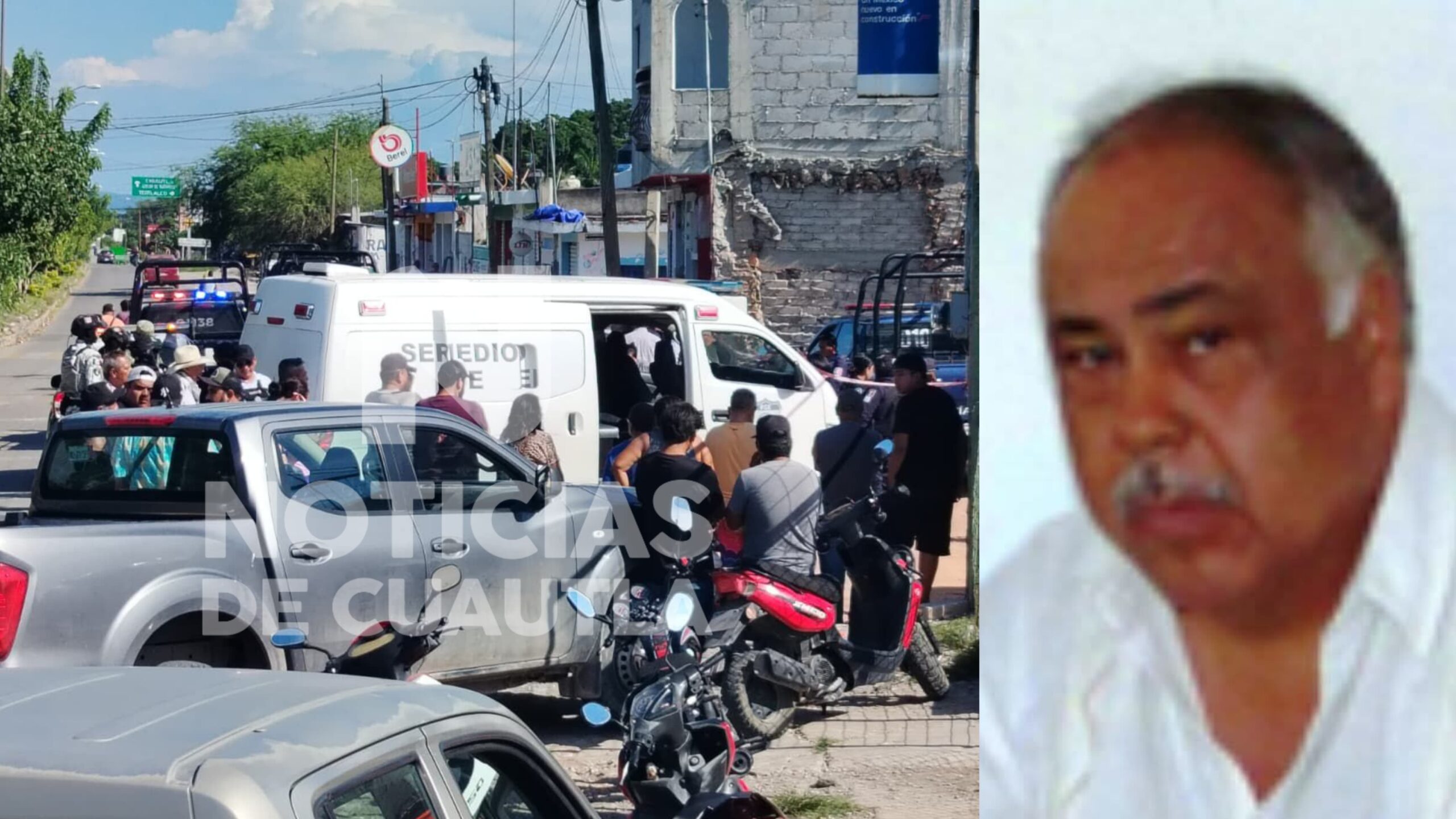 Asesinan a conocido empresario y ex presidente municipal de Axochiapan