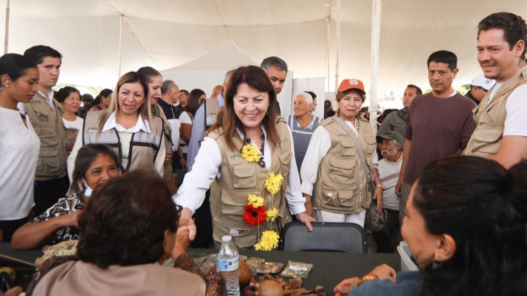 «No están solos» mensaje de la gobernadora Margarita González en su visita a Totolapan