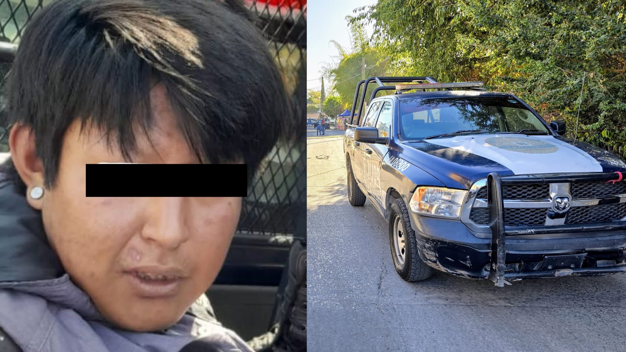 Detiene policía a hombre armado que presuntamente asaltó a transeúnte en Cuautla