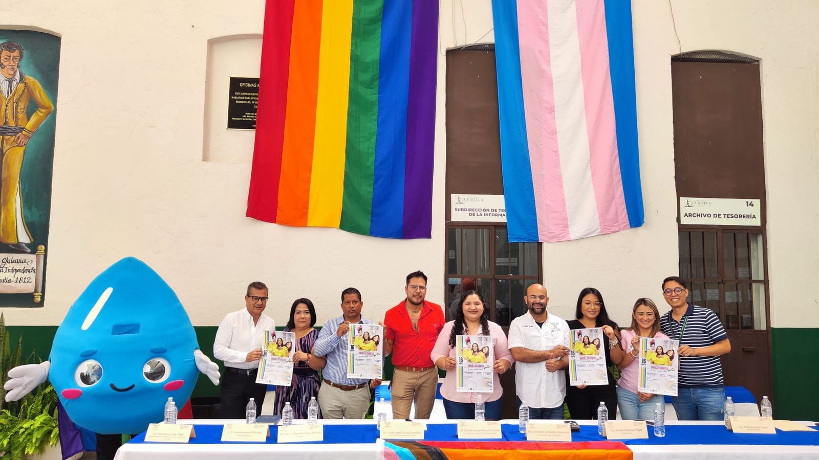 Presentan programa oficial del Festival del Orgullo Cuautla 2025