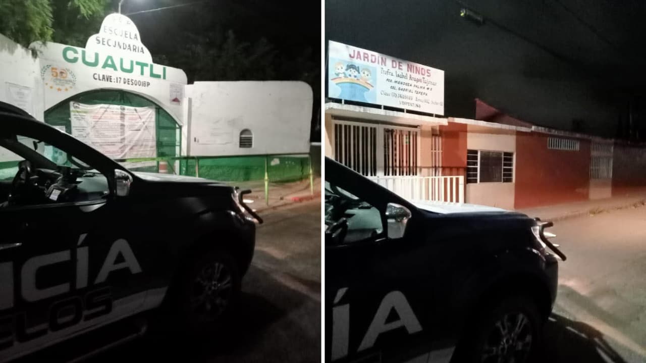 Refuerzan vigilancia en escuelas de Cuautla durante vacaciones