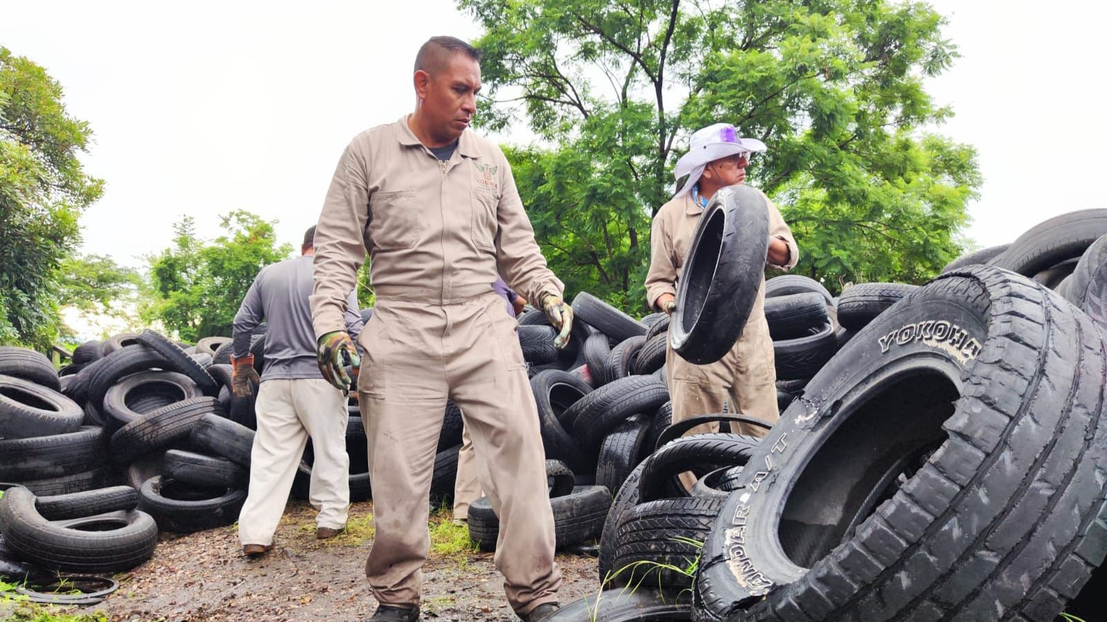 Se supera en Cuautla meta de recolección de llantas