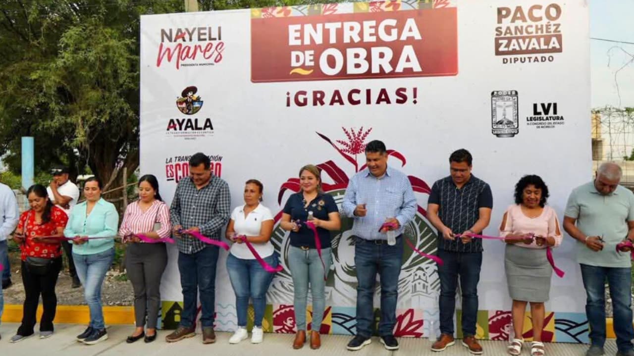 Anenecuilco se transforma con nueva obra de pavimentación