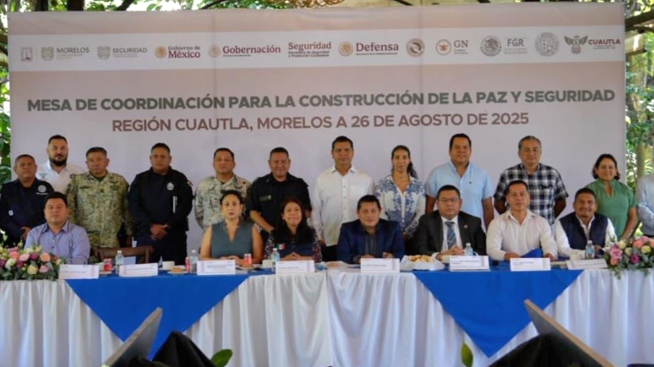 Realizan mesa regional para construcción de la Paz en Cuautla