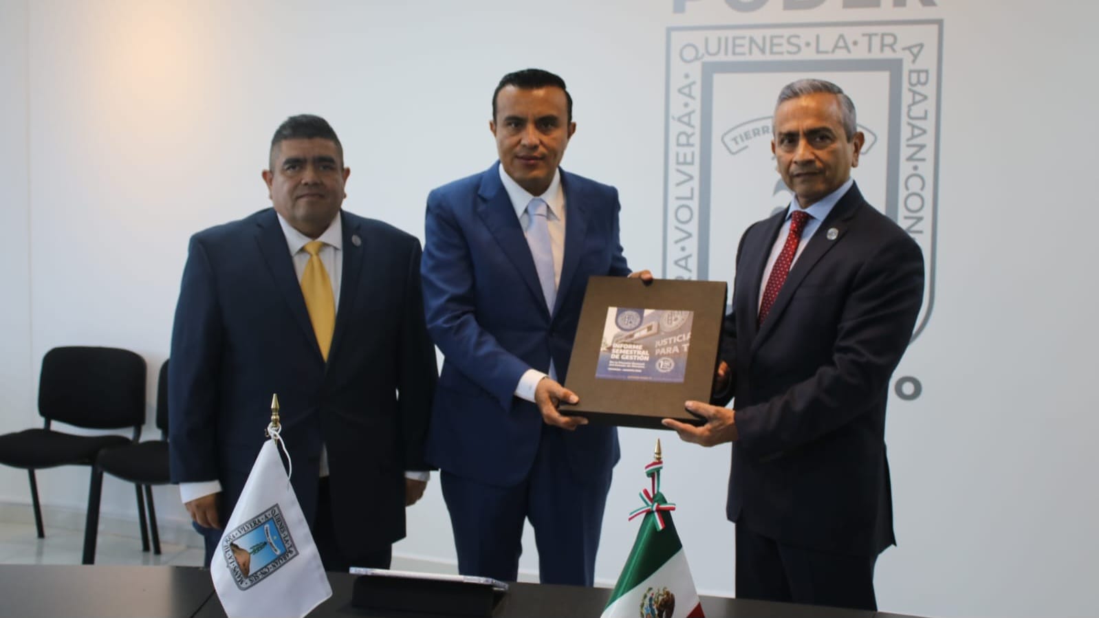 Recibe Congreso de Morelos informe semestral de la Fiscalía General