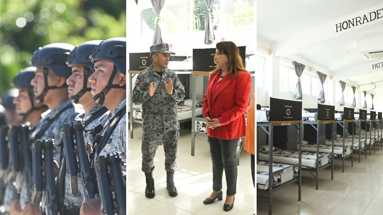 Inauguran cuartel de la Guardia Nacional en Yautepec