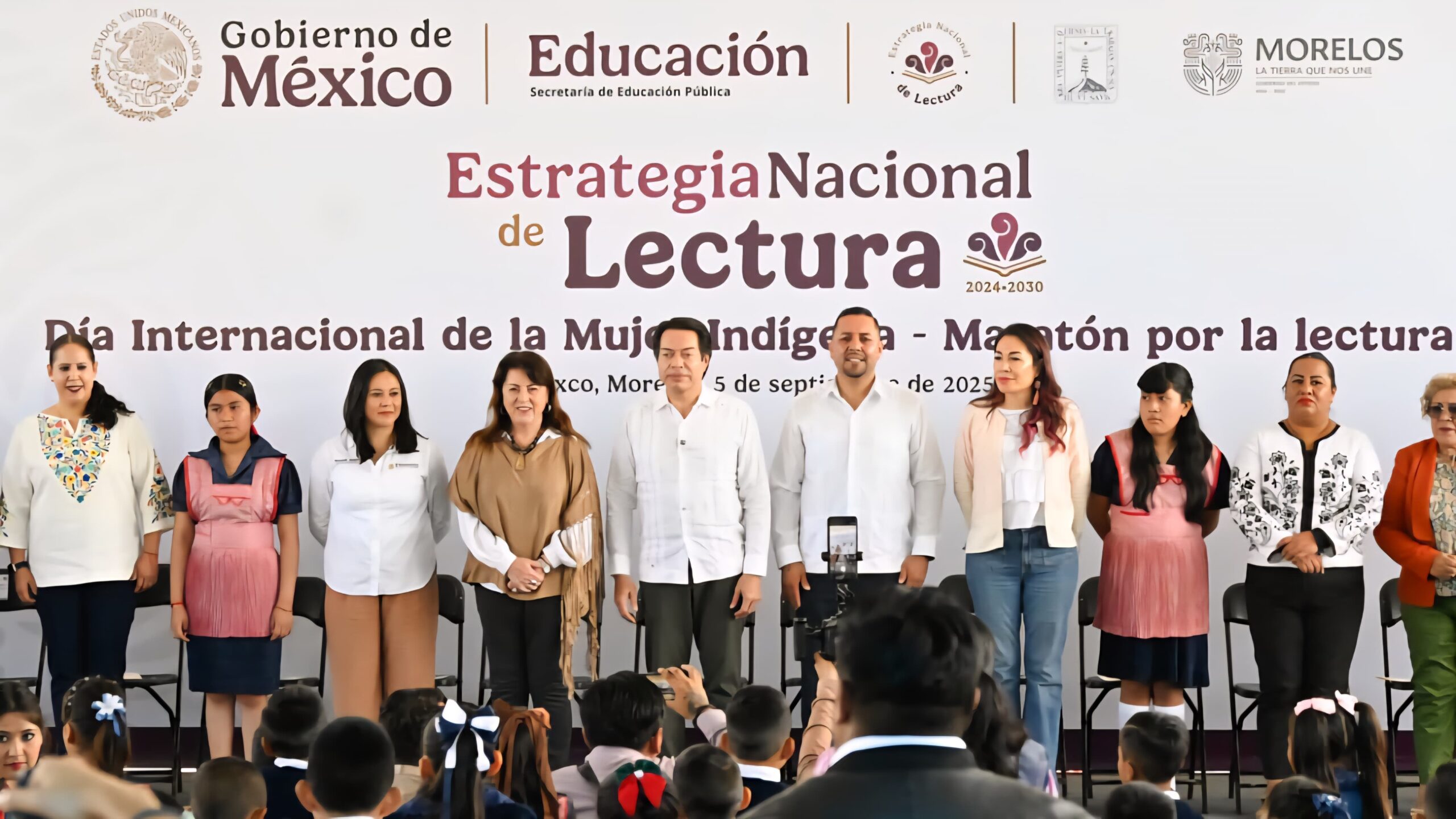Arranca en Morelos el Maratón por la Lectura por el Día Internacional de la Mujer Indígena