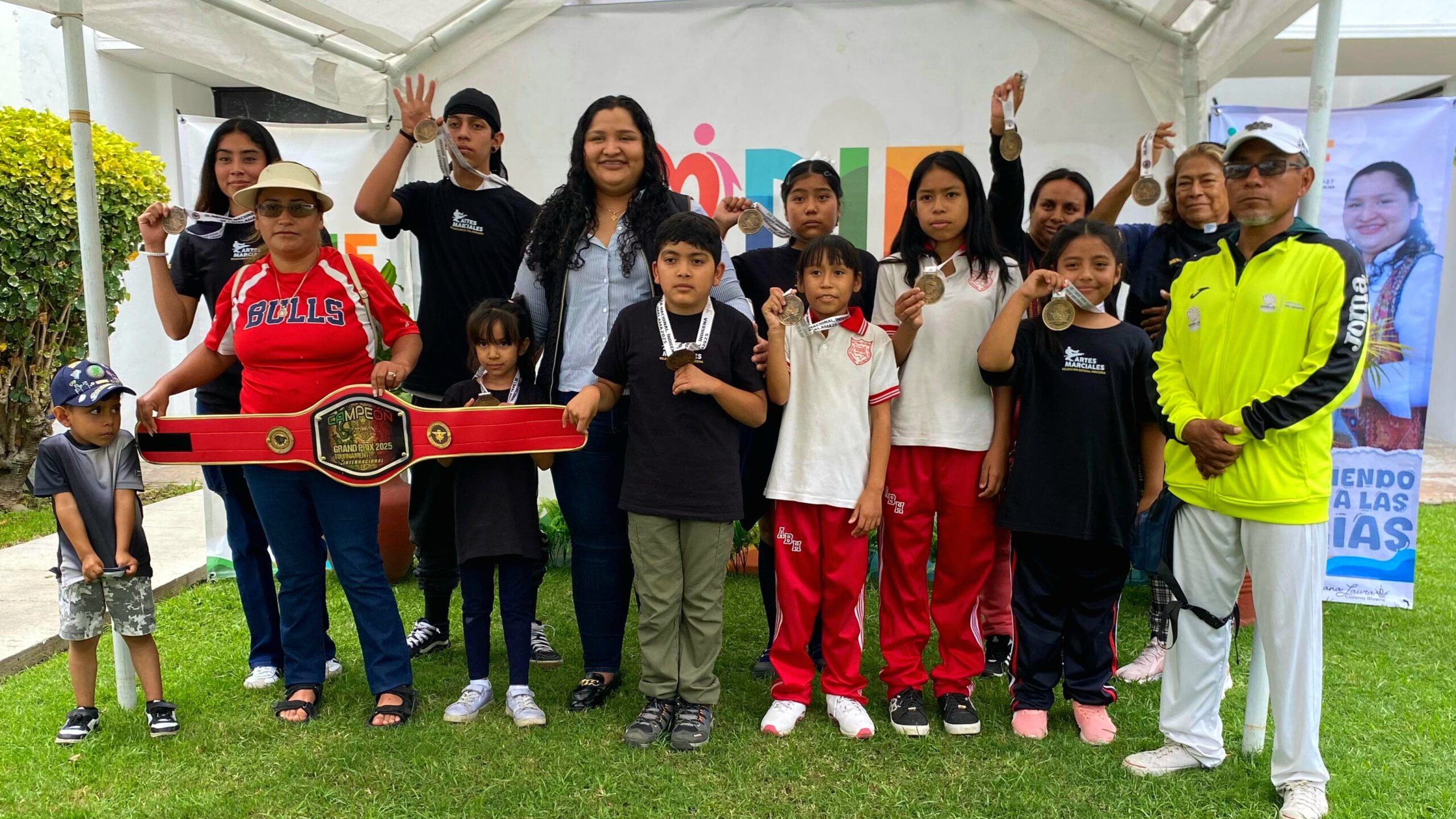 Diana Laura Corona refrenda apoyo a jóvenes deportistas de Cuautla