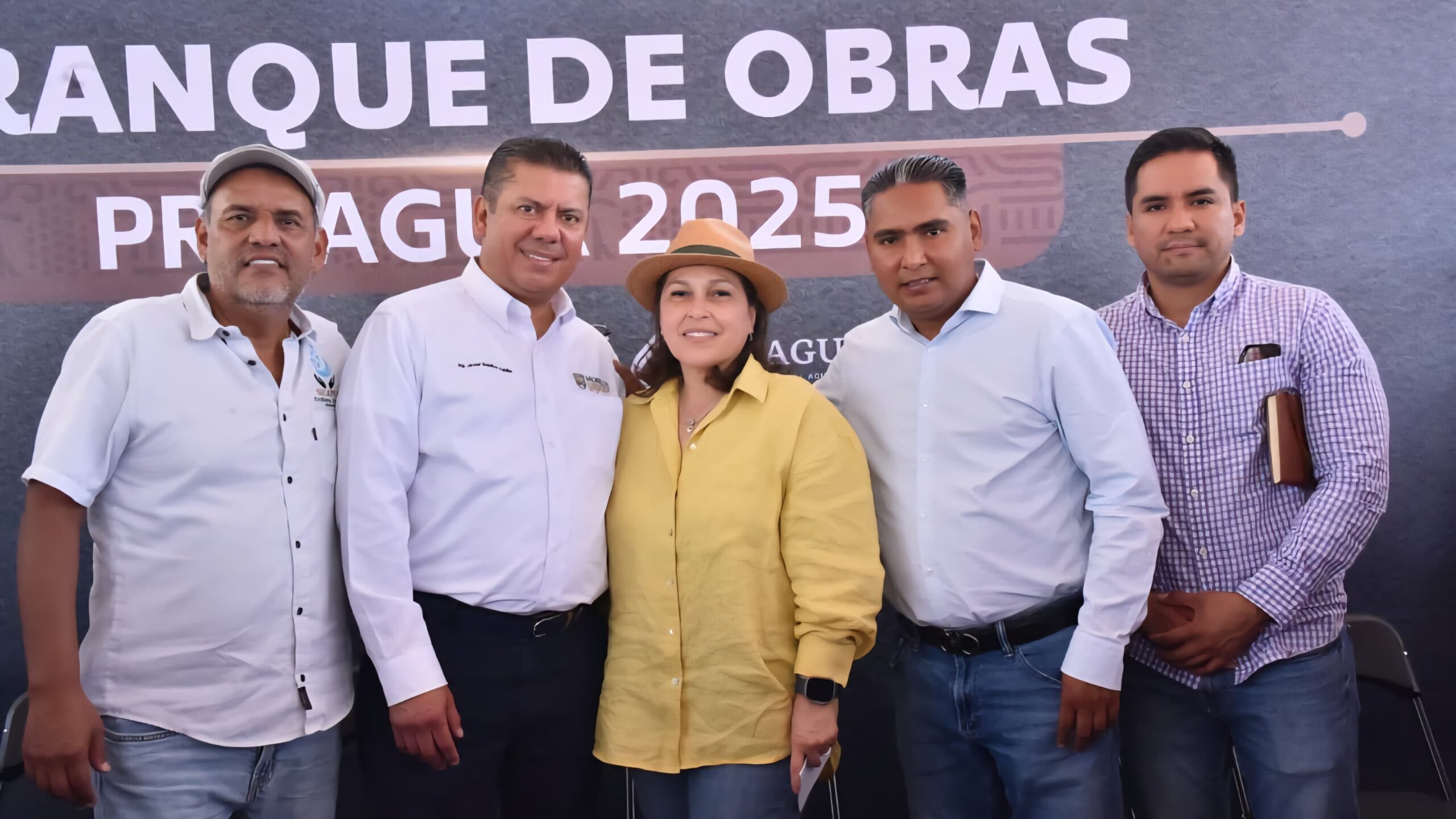 Arranca en Emiliano Zapata obra historica para garantizar agua potable