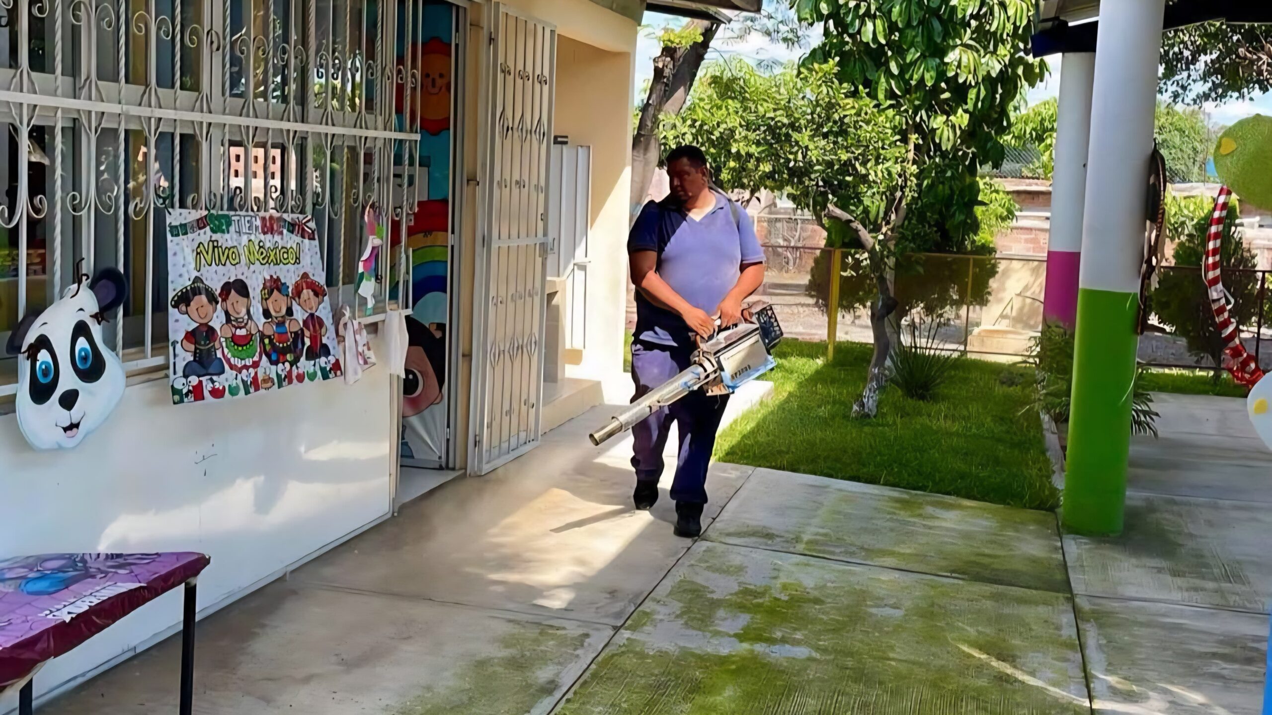 Realizan jornadas de fumigación en escuelas de Yecapixtla