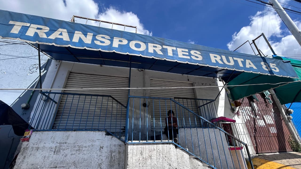 Sin previo aviso deja de brindar servicio la ruta 85, que lleva a Ciudad de México
