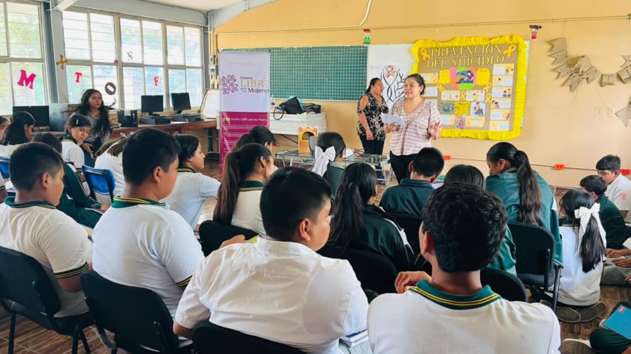 Promueve Centro Libre Jonacatepec prevención del suicidio en adolescentes