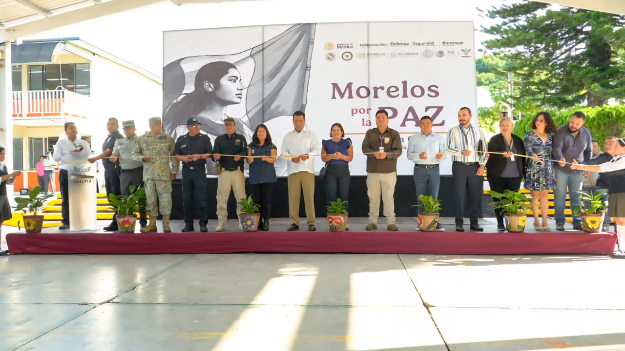 Cuautla, sede de la Mesa de Coordinación para la Construcción de la Paz y Seguridad